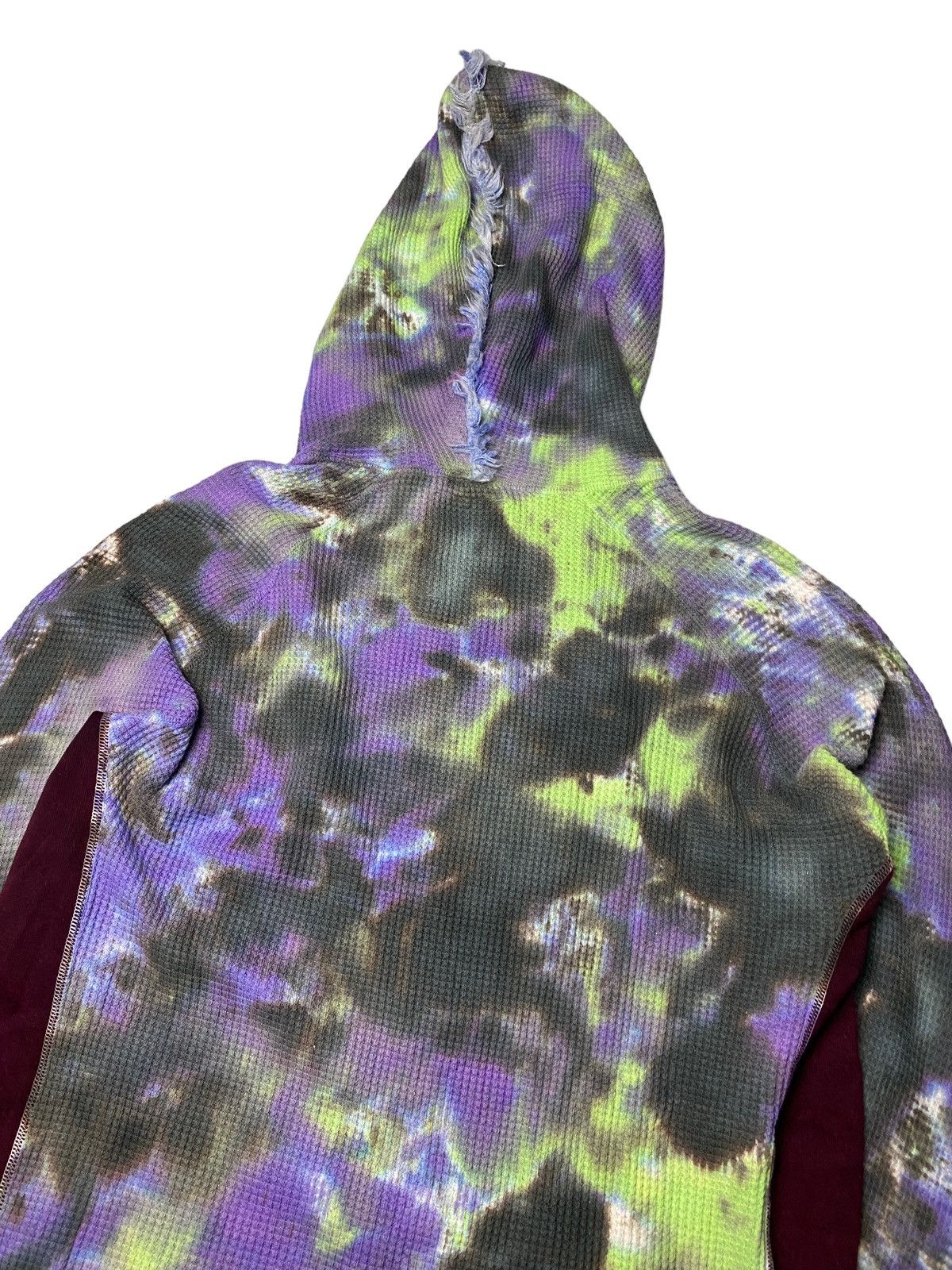 If Six Was Nine 2000's Rebirth to Tabula Rasa Dyed Mohair Hoodie Size US L / EU 52-54 / 3 - 9 Thumbnail