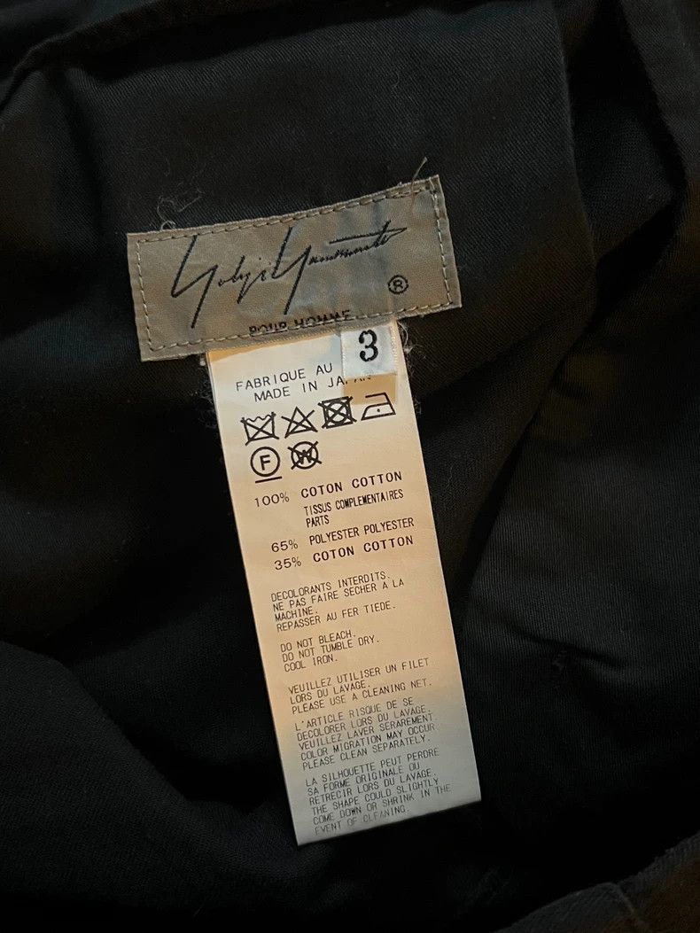 Yohji Yamamoto Yohji Yamamoto size 3 Pour homme culottes pants Size US 30 / EU 46 - 4 Thumbnail