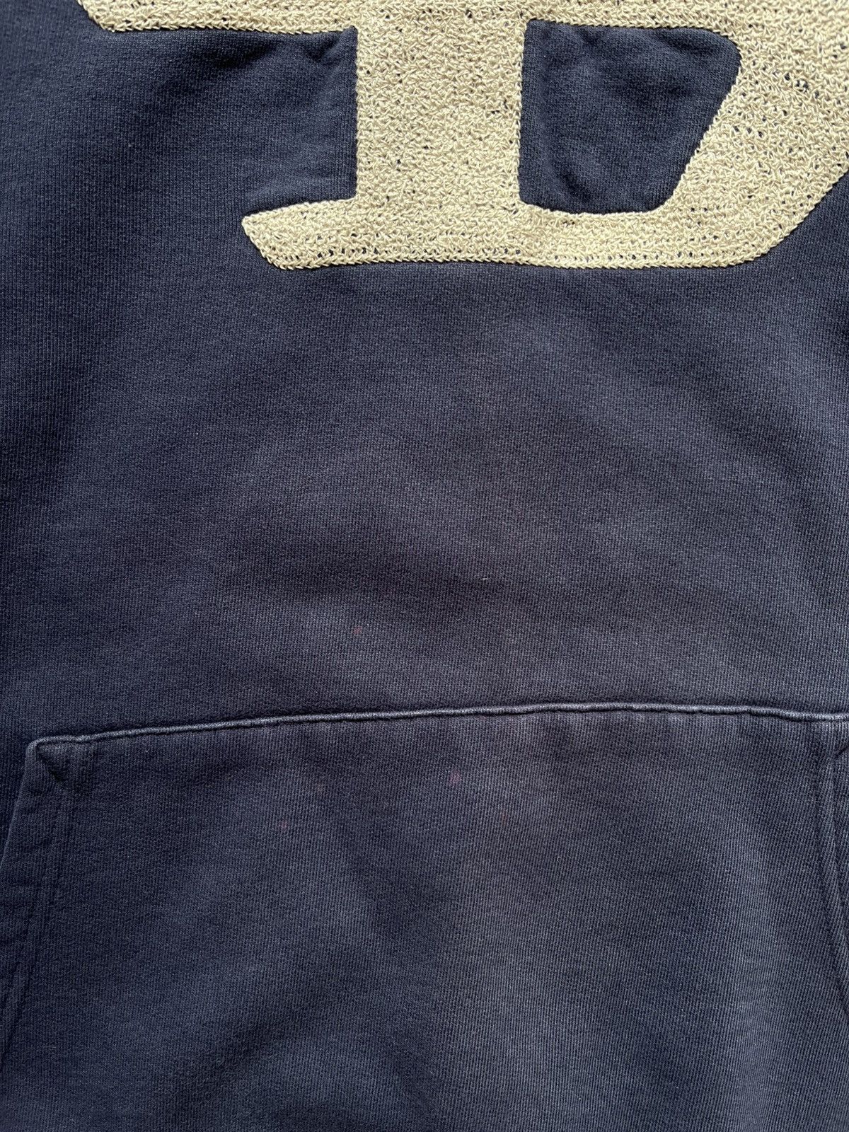 Diesel × Vintage Vintage Diesel Big Logo Avant Garde Blue Hoodie Men's Size US L / EU 52-54 / 3 - 8 Thumbnail