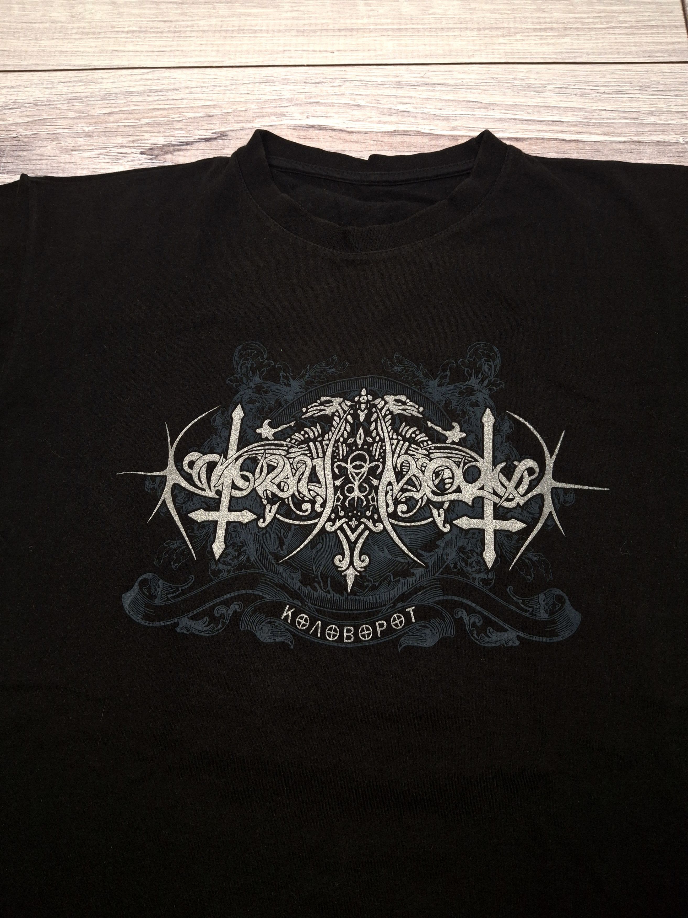 Band Tees × Vintage Rare Nokturnal Mortum black metal band vintage t-shirt 00s Size US M / EU 48-50 / 2 - 2 Thumbnail