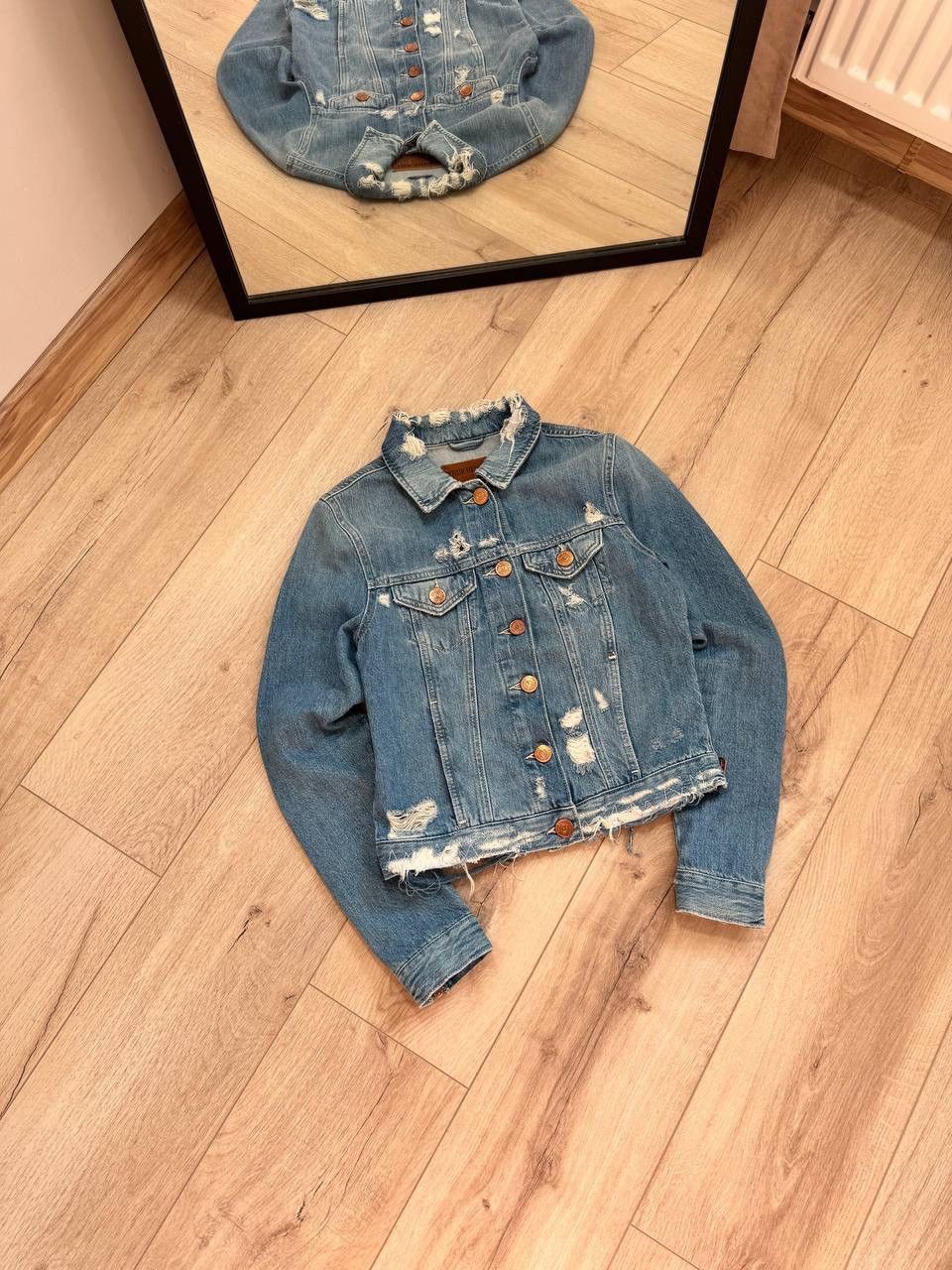 True Religion Y2K Distressed True Religion Denim Jacket Size XS Size XS / US 0-2 / IT 36-38 - 1 Thumbnail