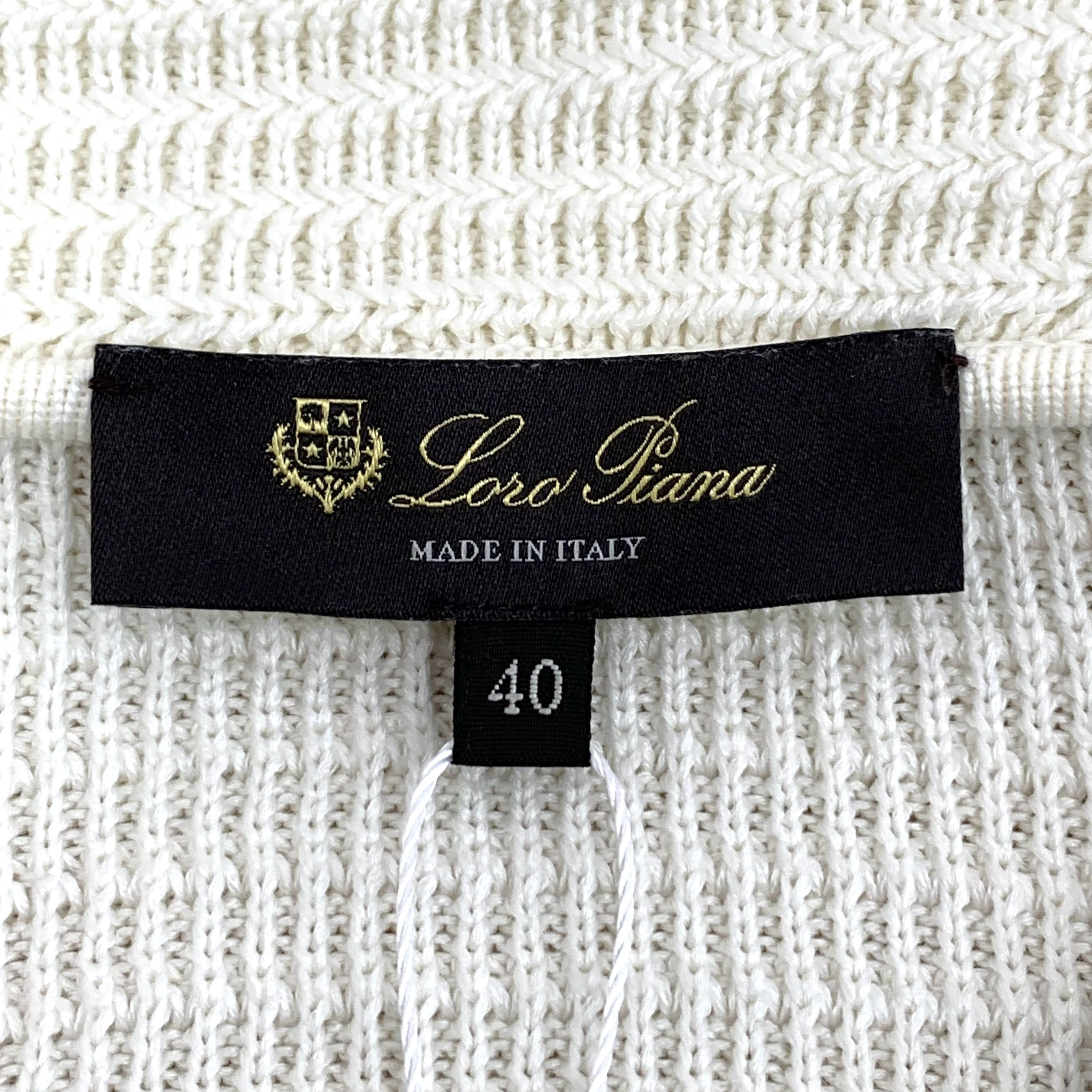 Loro Piana Loro Piana Ribbed Silk Zip Hoodie Size US XXS / EU 40 - 3 Thumbnail