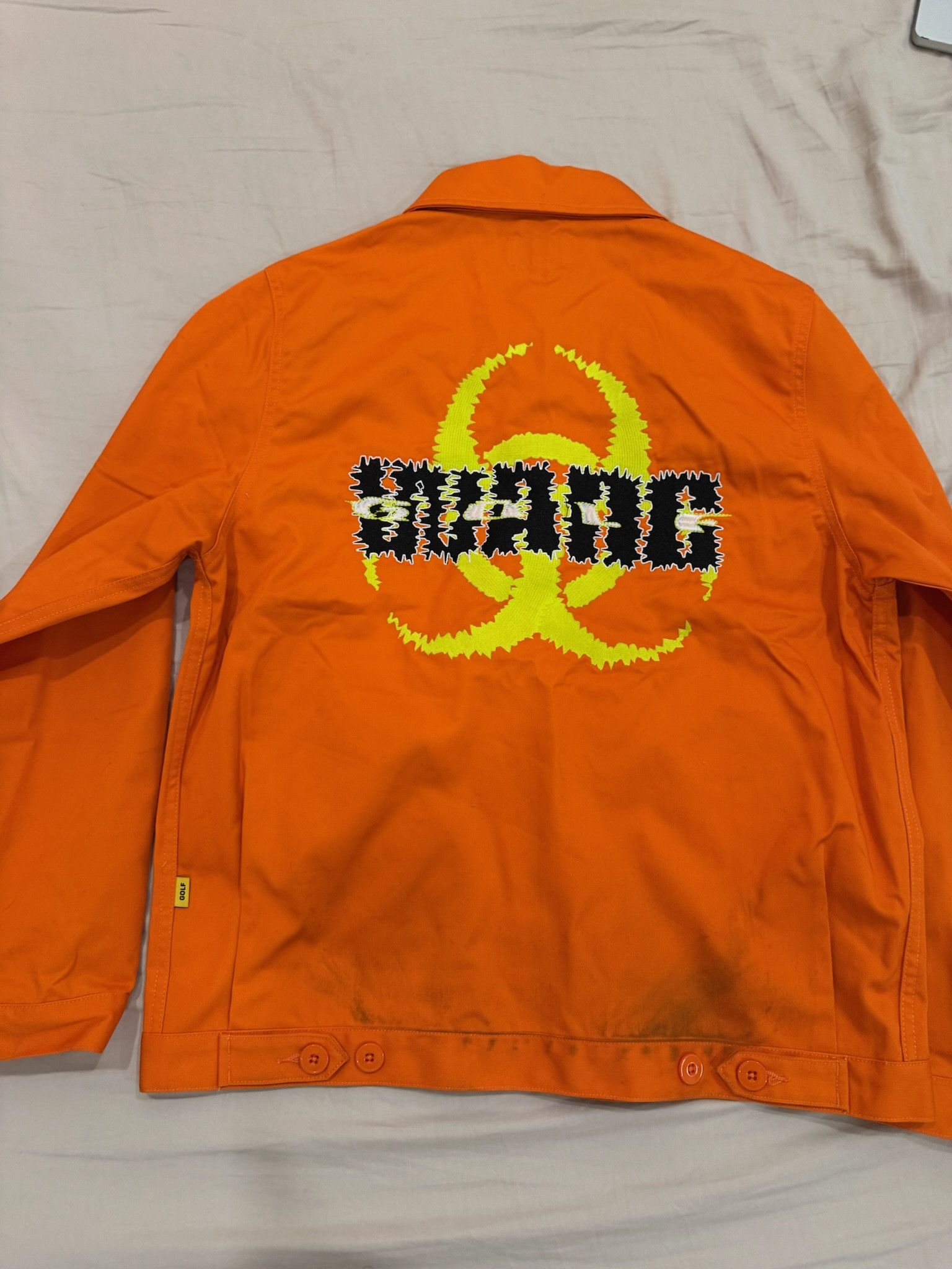 Golf Wang Golf Wang Psycho Work Jacket in Orange Size US M / EU 48-50 / 2 - 3 Thumbnail