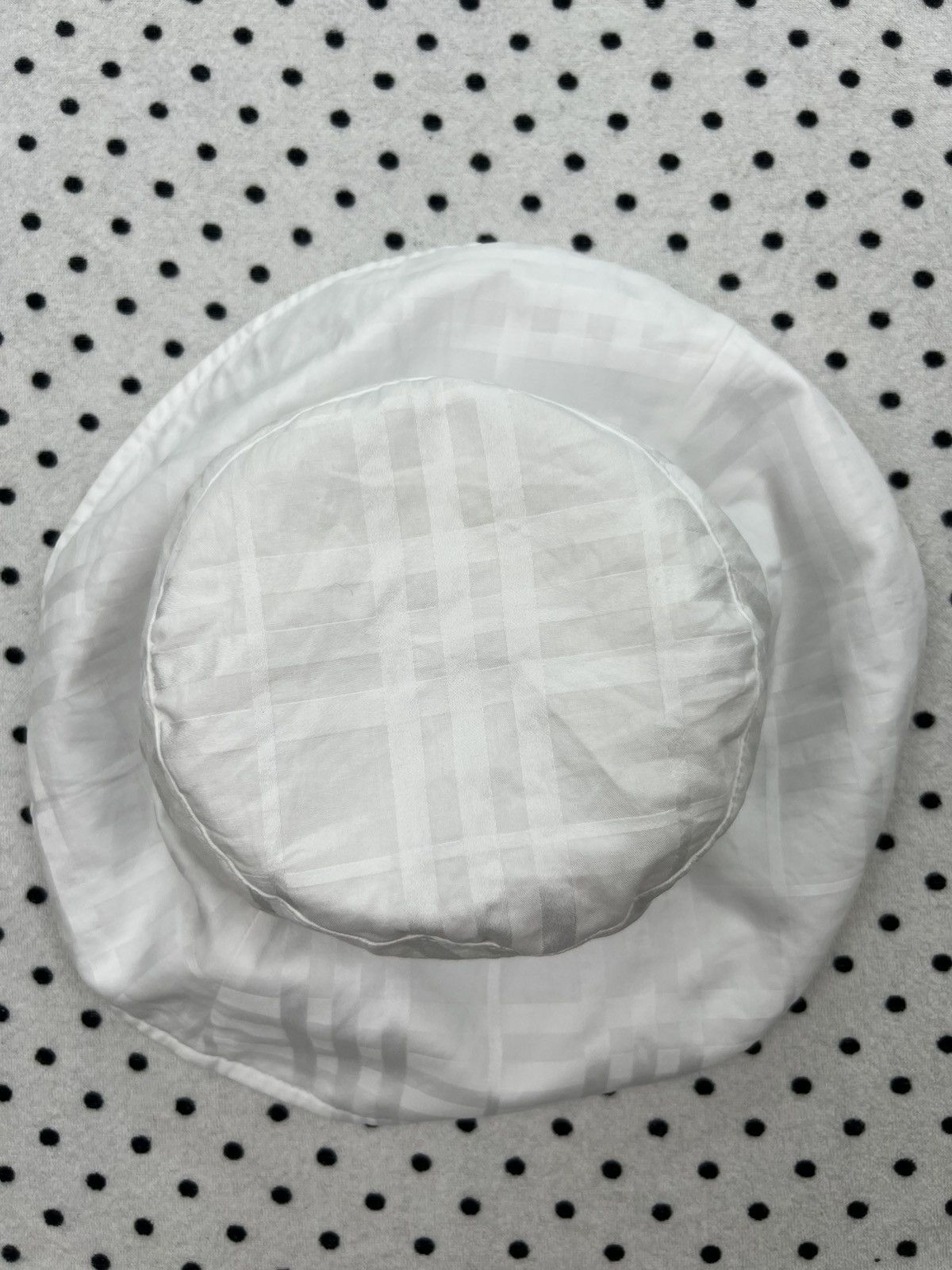 Burberry Burberry Blue Label Shadow Check Bucket Hat Size ONE SIZE - 3 Thumbnail