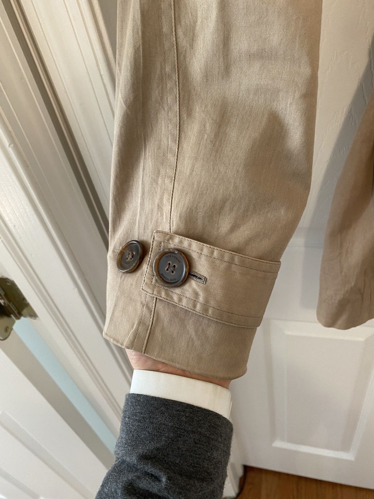 Dior Kris van assche era double breasted trench coat Size US M / EU 48-50 / 2 - 20 Thumbnail
