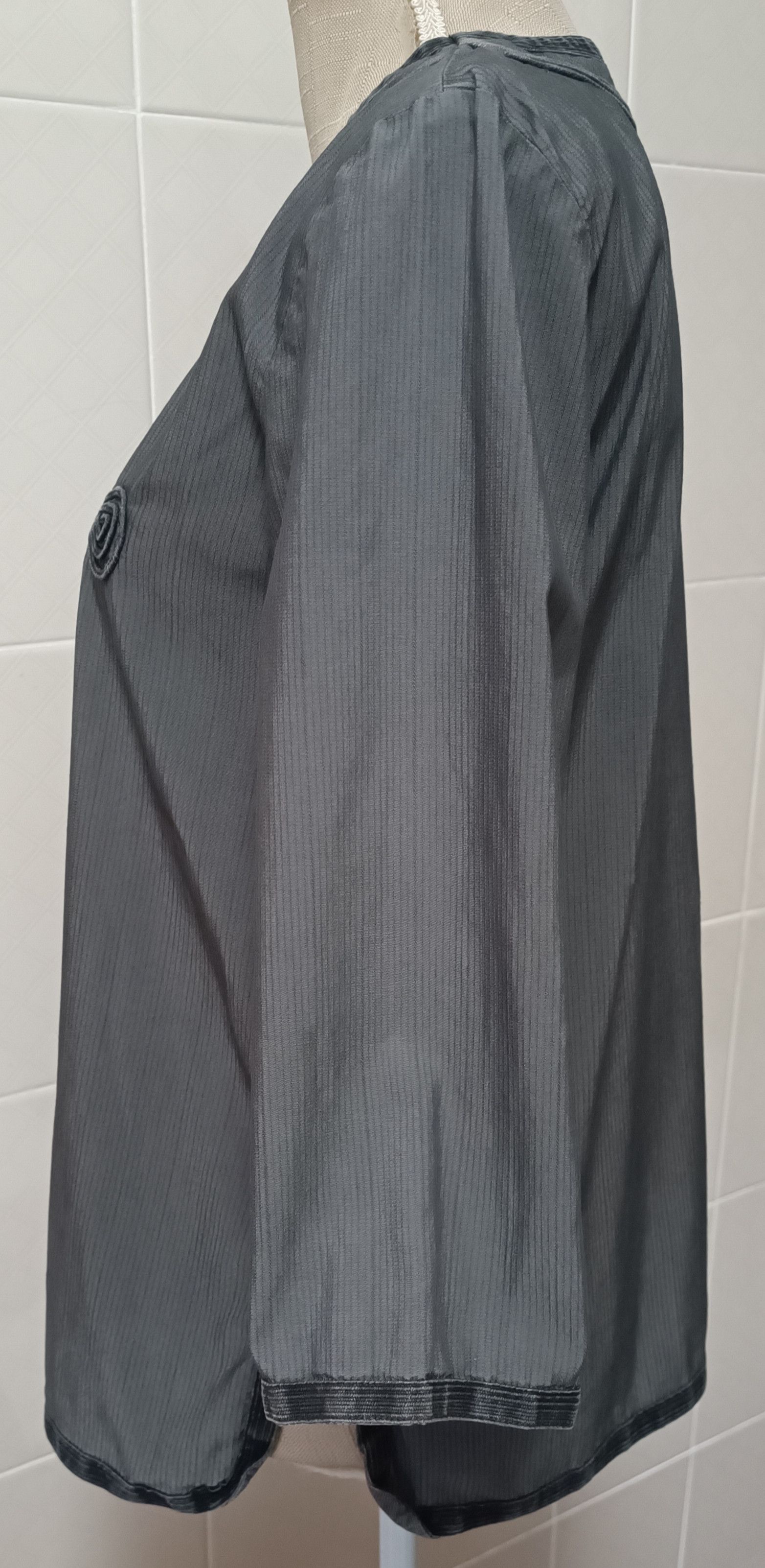 Jean Paul Gaultier Oriental-inspired embroidery gray t-shirt Size L / US 10 / IT 46 - 23 Thumbnail