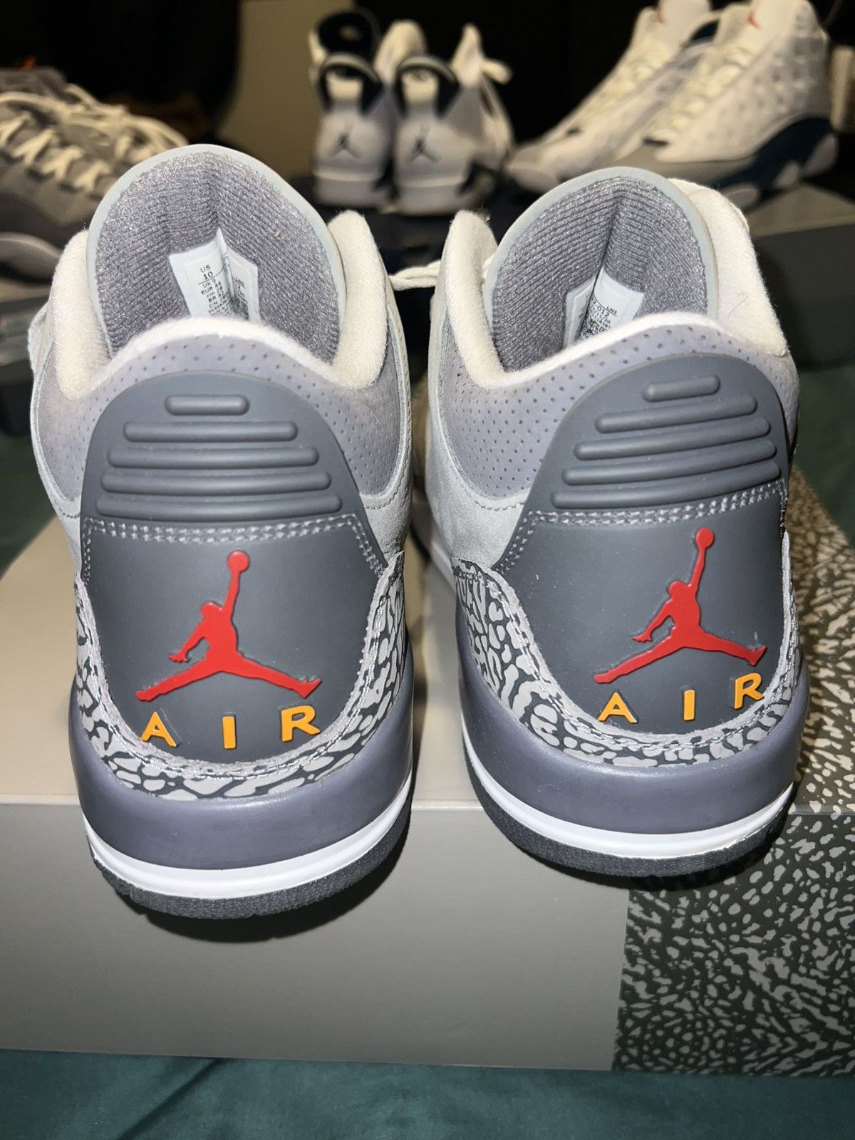 Jordan Brand Jordan 3 Cool Grey Size US 10 / EU 43 - 4 Thumbnail