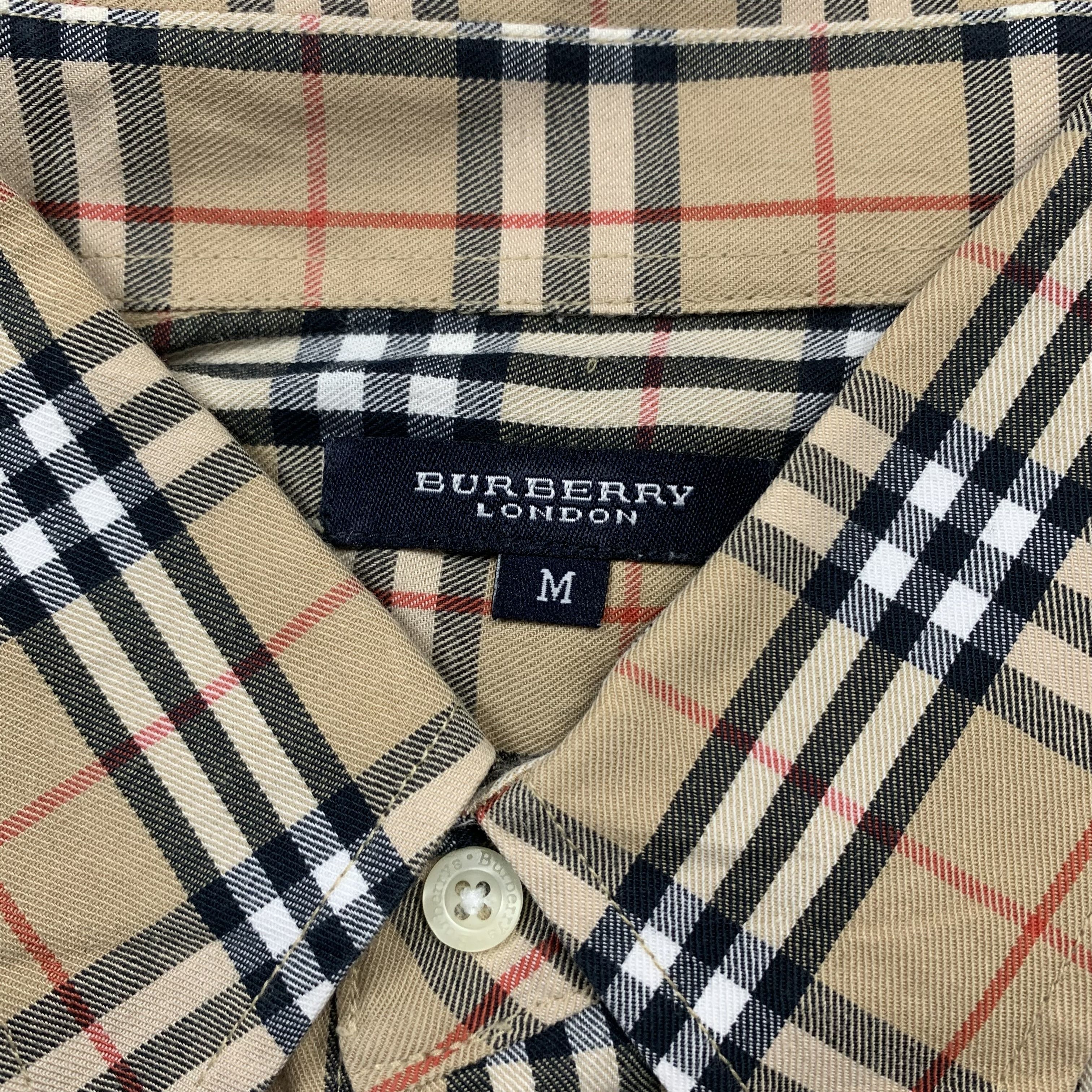 Burberry Vintage Burberry Nova Check Shirt Size US M / EU 48-50 / 2 - 6 Thumbnail