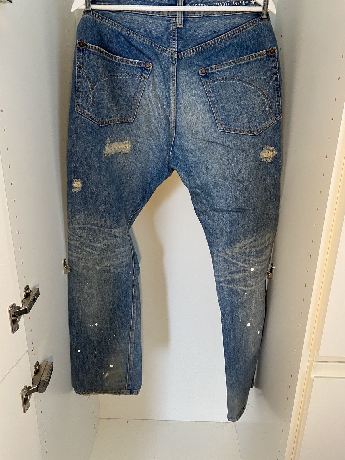 Izreel  Kazuhiro Takakura Japanese avant garde jeans Size US 32 / EU 48 - 6 Thumbnail
