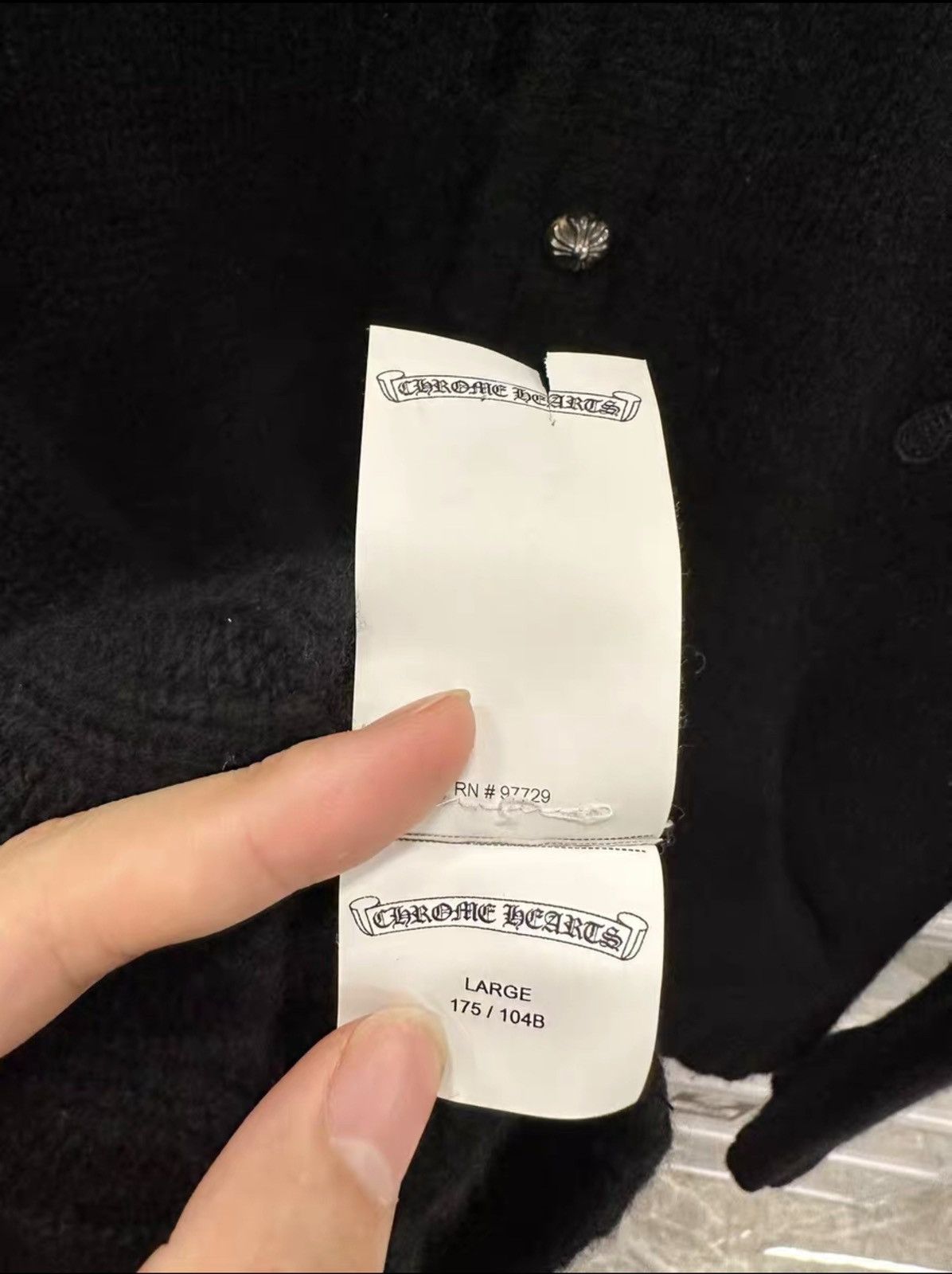 Chrome Hearts Chrome hearts cardigan Size US L / EU 52-54 / 3 - 7 Thumbnail