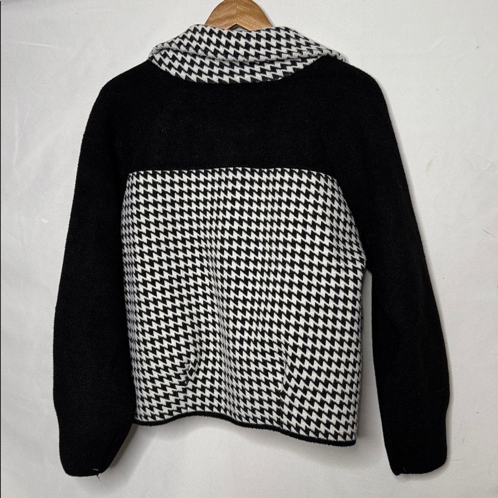 Magaschoni Vintage Magaschoni double breasted Houndstooth wool jacket M Size M / US 6-8 / IT 42-44 - 7 Thumbnail