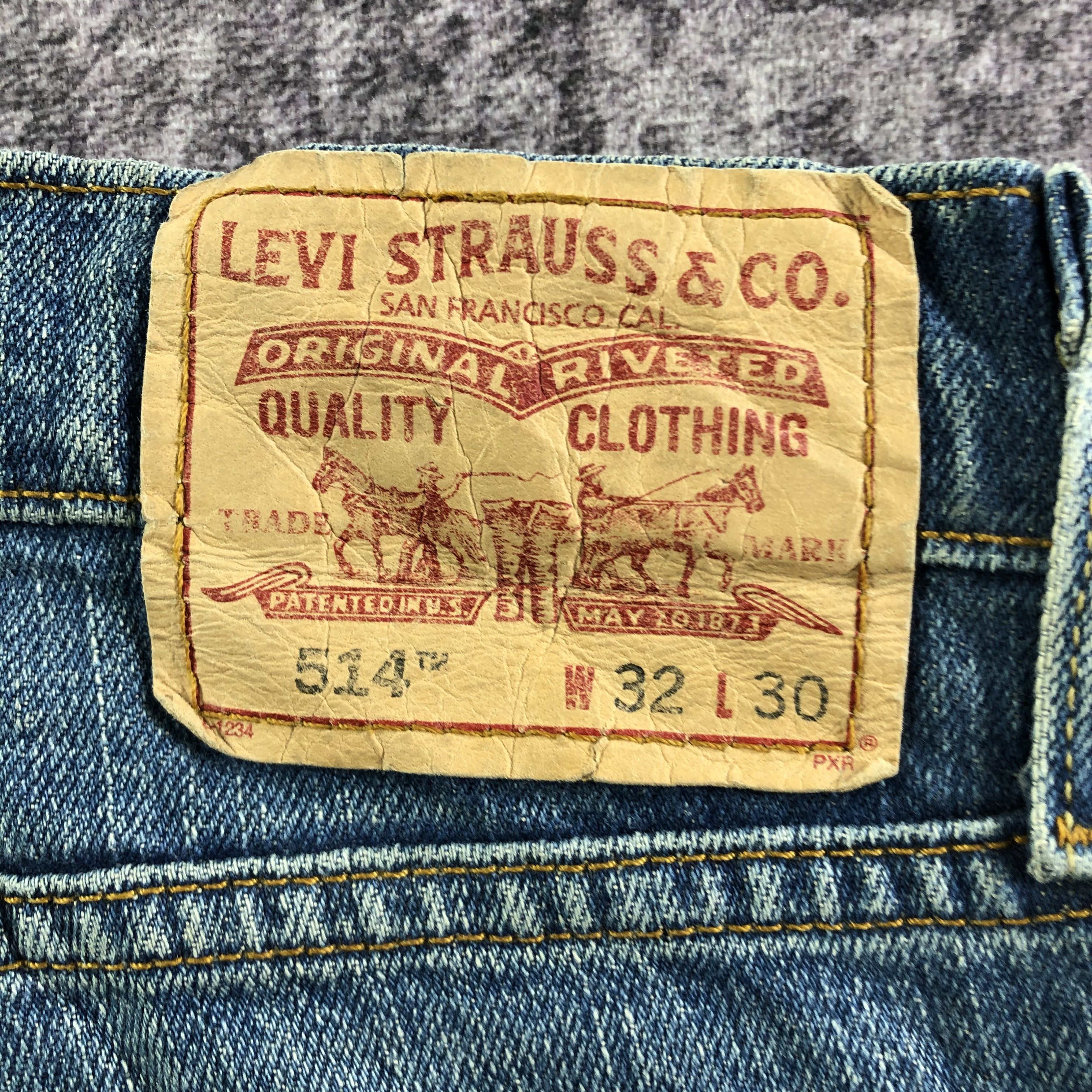 Levi's × Vintage Vintage Blue Wash Levis 514 Jeans-JM3378 Size US 34 / EU 50 - 6 Thumbnail
