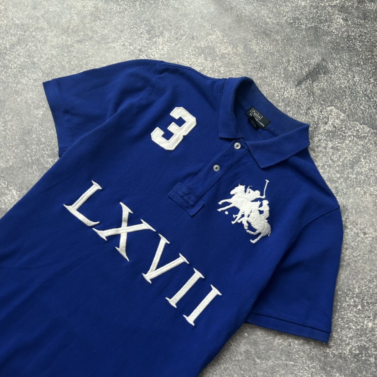 Polo Ralph Lauren Vintage Polo Ralph Lauren Big Logo y2k opium polo Size US S / EU 44-46 / 1 - 2 Thumbnail