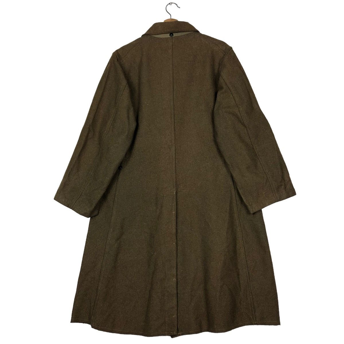 Vintage 🔥VINTAGE 1940’s LONG JACKET WOOL MILITARY USA FORCES USN Size US M / EU 48-50 / 2 - 9 Thumbnail
