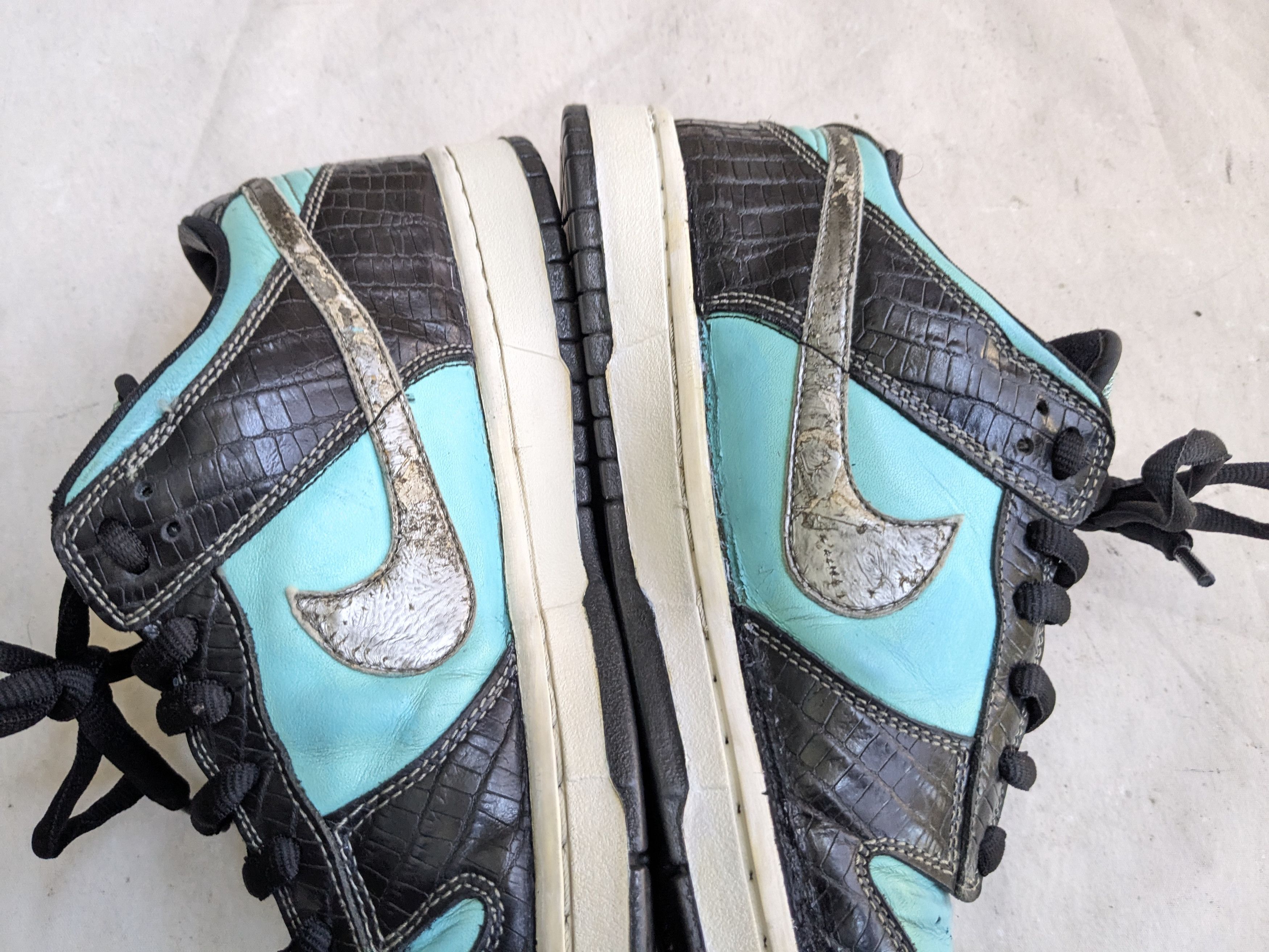 Nike Nike SB Dunk Low Pro x Diamond Supply Co. Tiffany 11 Size US 11 / EU 44 - 20 Thumbnail