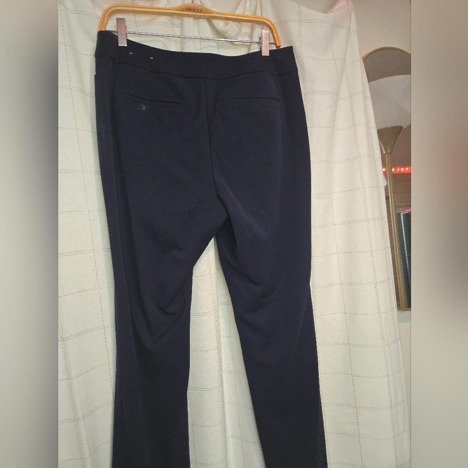 Designer Ann Taylor Dress Pants Size 32" / US 10 / IT 46 - 4 Thumbnail