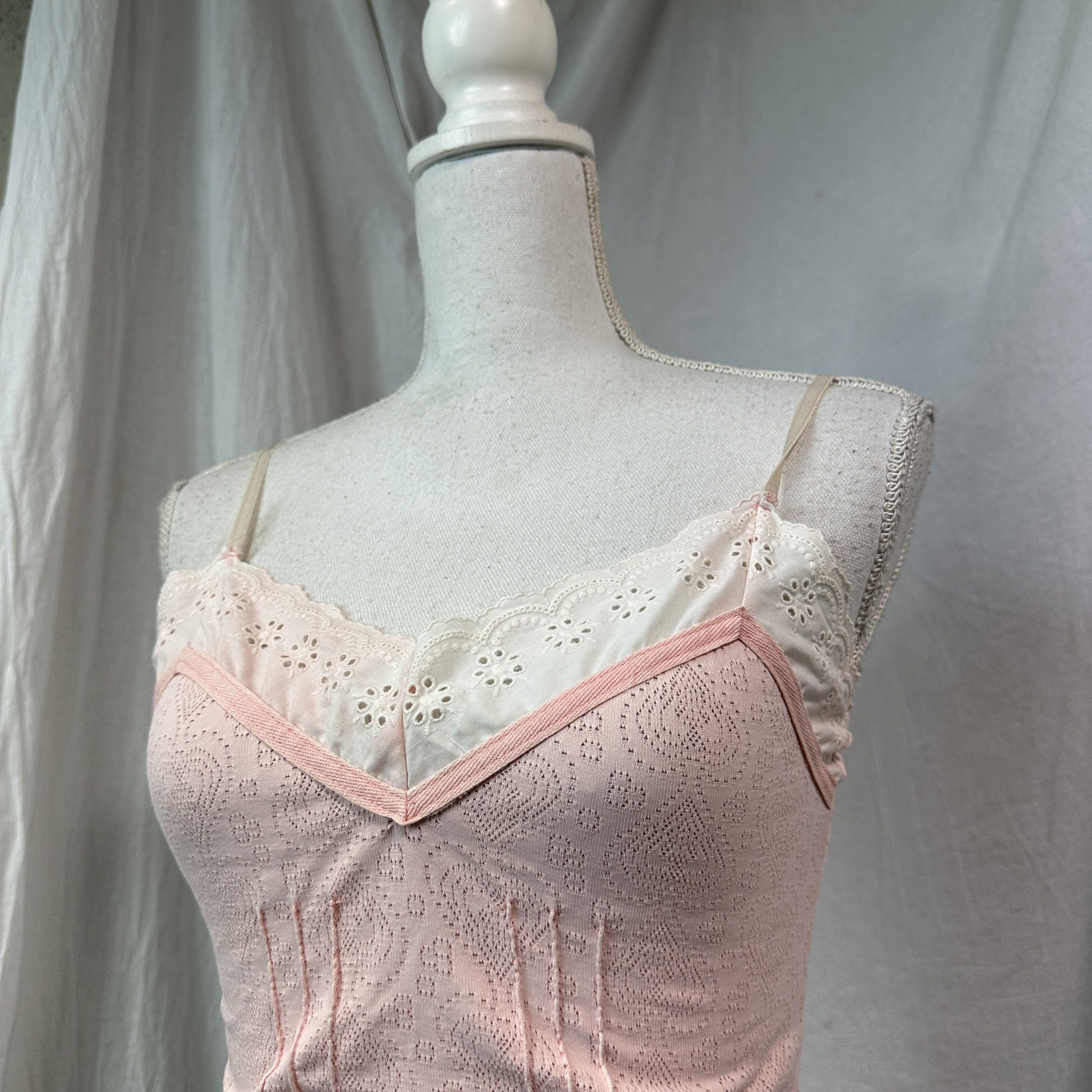 Vintage Vintage Coquette Baby Pink Morgan Top Y2K Size S / US 4 / IT 40 - 5 Thumbnail