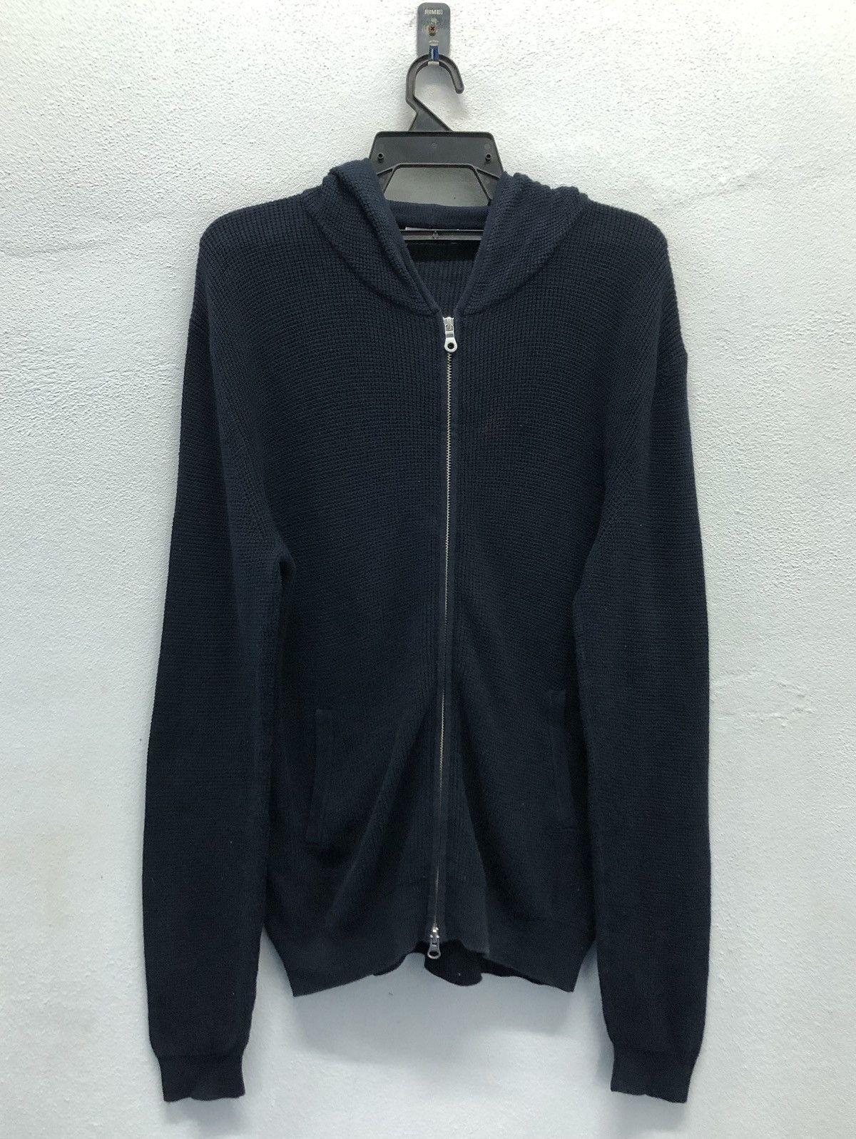 Katharine Hamnett London Vintage Katharine Hamnett Lab Knit Jacket With Hood Size US L / EU 52-54 / 3 - 1 Thumbnail