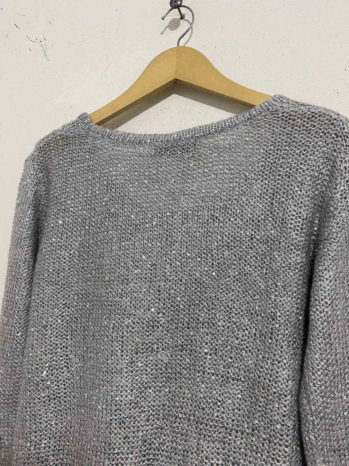 Issey Miyake Mure japanese knitted glitter grey archived issey Size US M / EU 48-50 / 2 - 5 Thumbnail