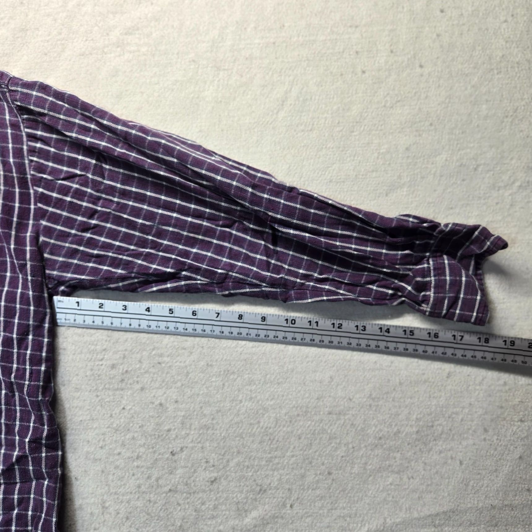 Vintage VINTAGE Ivy Crew Shirt Purple Plaid Flannel Long Sleeve Button-Up Adult M Medium Men's Shirt Purple Plaid Flannel Button-Up" Size US M / EU 48-50 / 2 - 6 Thumbnail