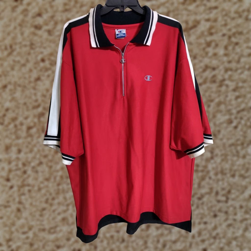 Champion VINTAGE Champion USA Basketball Shooting Warm Up Jersey Shirt Men's 2XL Size US XXL / EU 58 / 5 - 1 Thumbnail