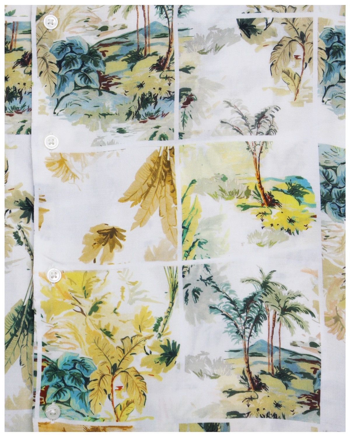 Zara ZARA MAN TROPICAL LANDSCAPE RELAXED SHIRT Size US L / EU 52-54 / 3 - 4 Thumbnail