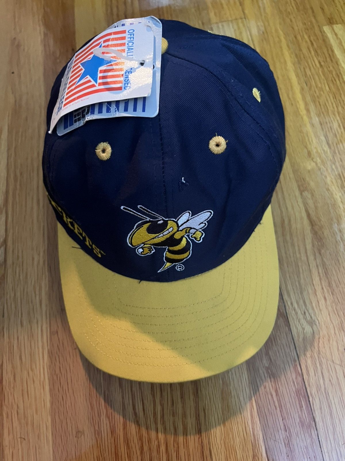Logo 7 Vintage Georgia Tech Yellow Jackets Hat Size ONE SIZE - 1 Thumbnail