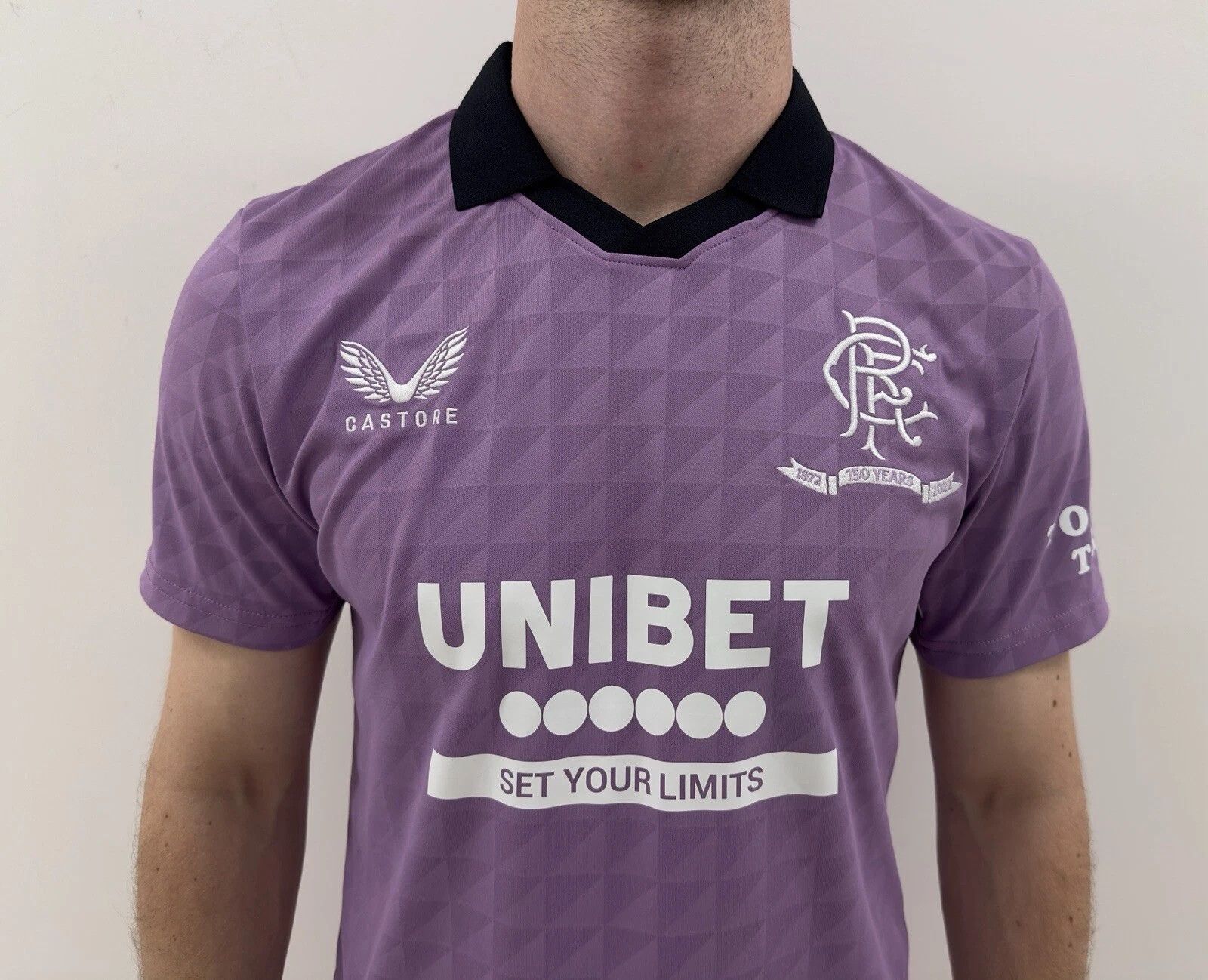 Castore Rangers 2021 2022 Third Jersey Soccer Football Anniversary Size US S / EU 44-46 / 1 - 3 Thumbnail