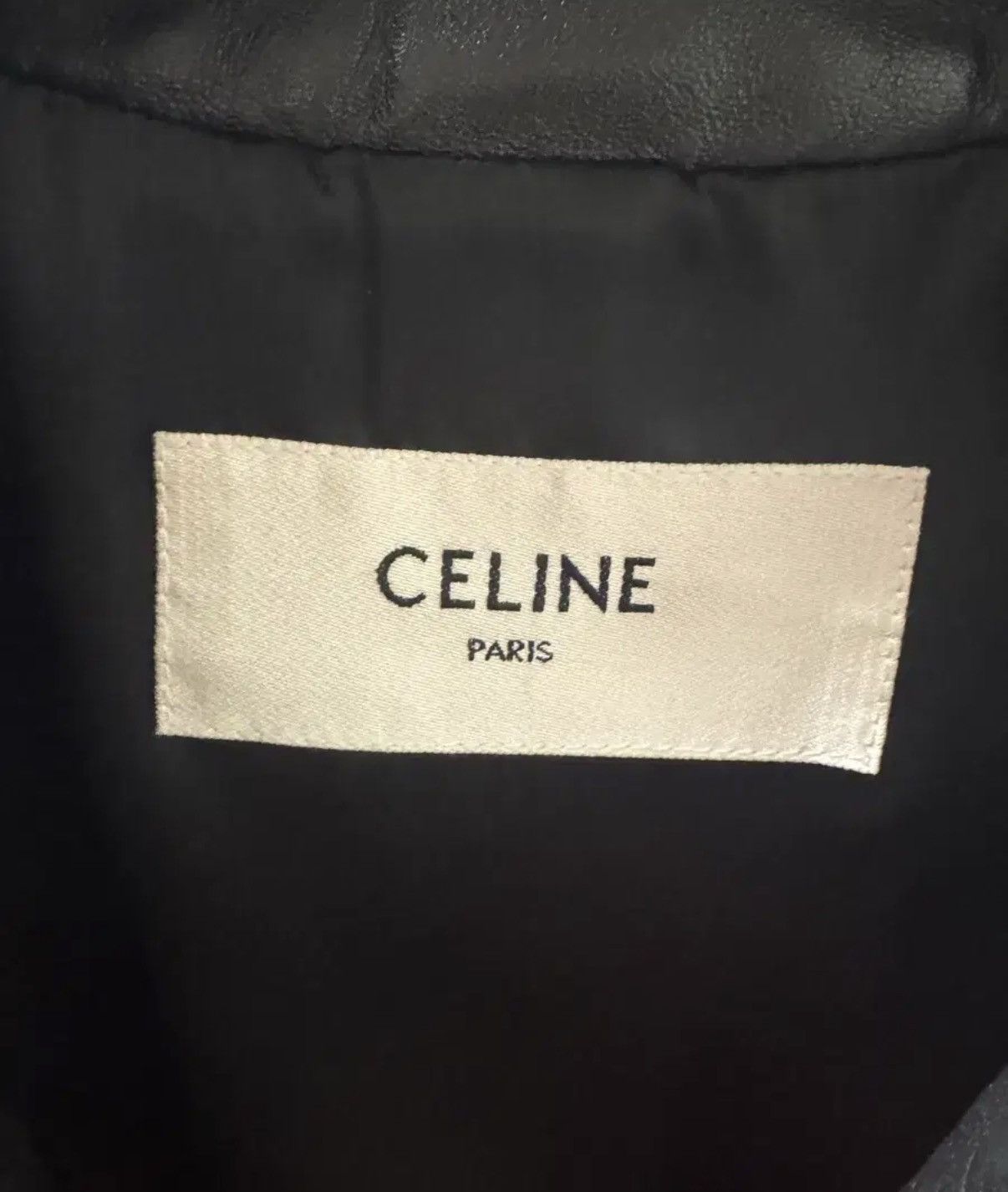 Celine Celine 21SS dancing kid leather jacket in soft lambskin sz48 Size US M / EU 48-50 / 2 - 10 Thumbnail