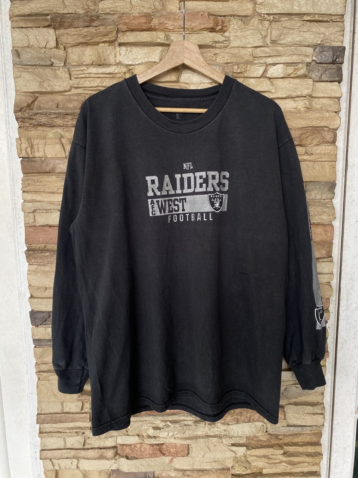 Vintage Vintage Raiders Long Sleeve Tees Size US XL / EU 56 / 4 - 1 Thumbnail