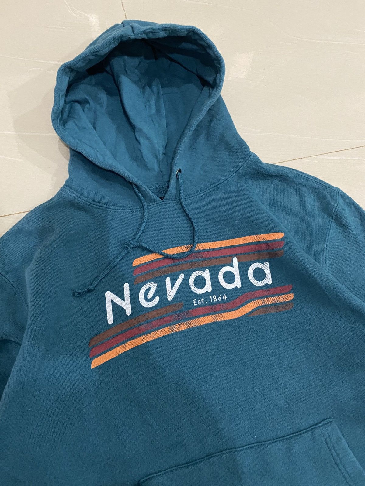 Vintage State of Mine Nevada Hoodie Size US XL / EU 56 / 4 - 2 Thumbnail