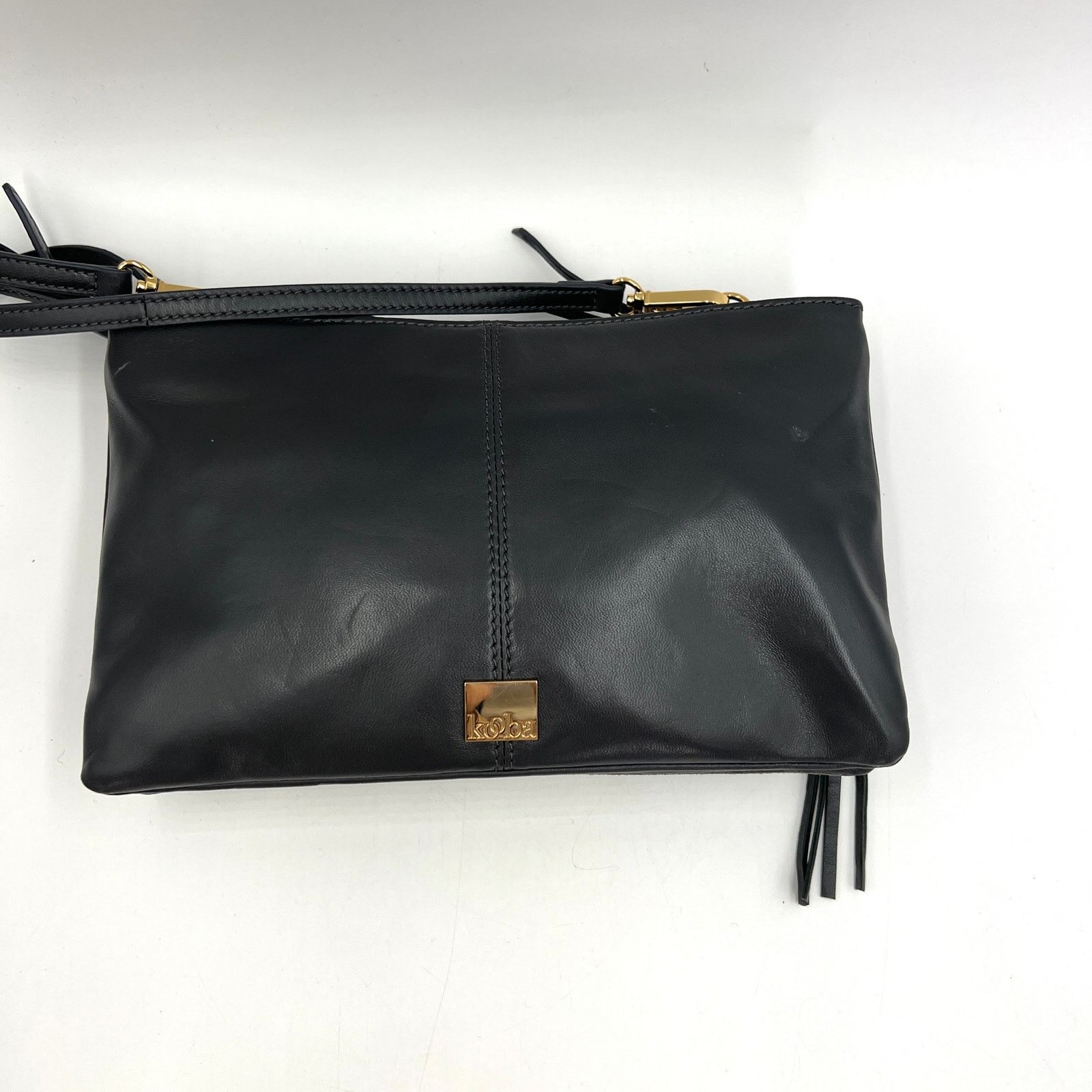 Other Kooba Leather Crossbody Suede Stripes Gray Leather Bag Size ONE SIZE - 13 Thumbnail