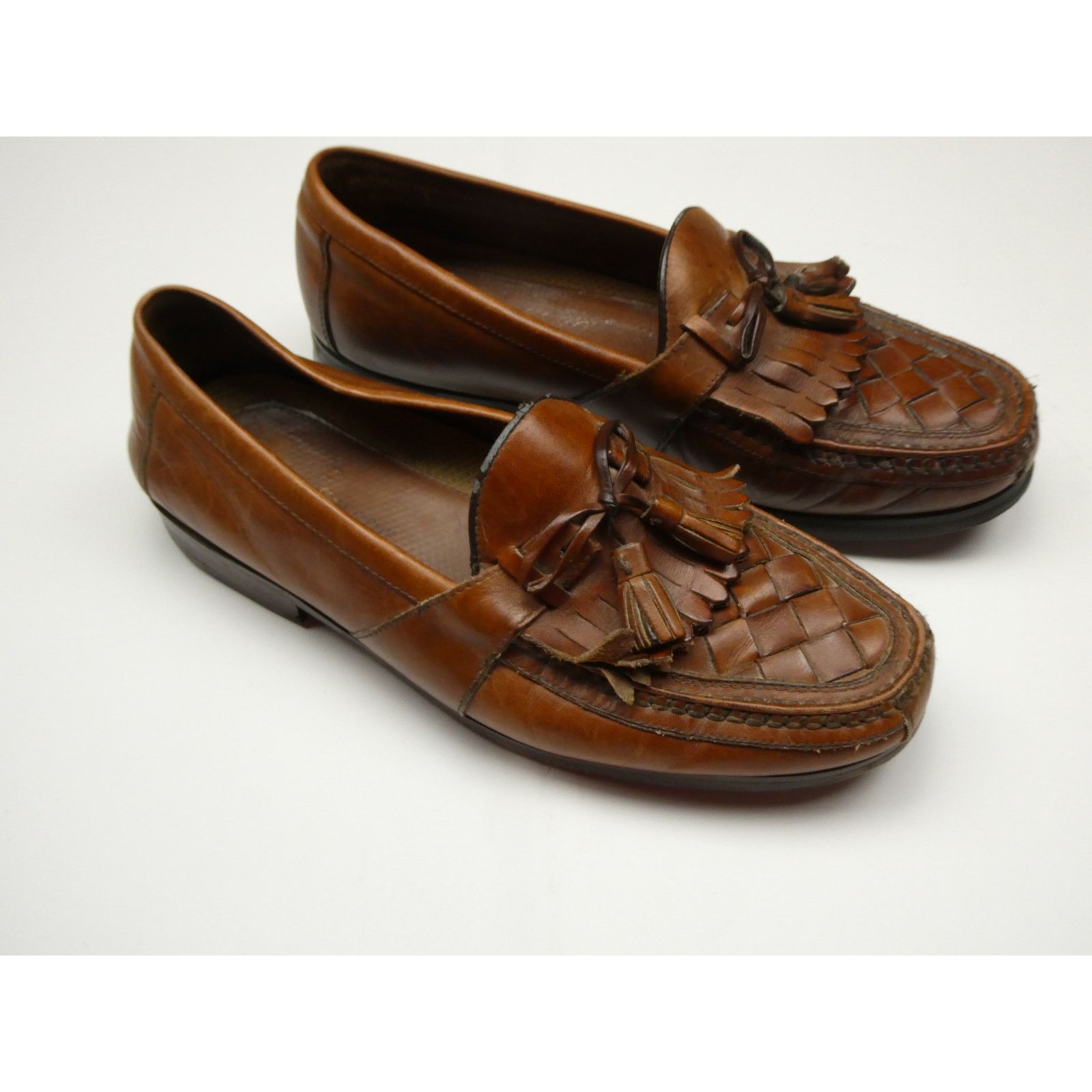 Johnston & Murphy Johnston & Murphy loafers dress shoes, size: 10.5, brown Size US 10.5 / EU 43-44 - 1 Thumbnail
