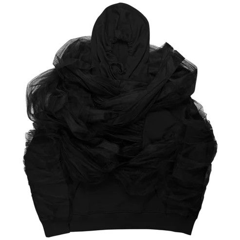 Y/Project Y/Project Tulle Wrapped Hoodie - AW17 Size US L / EU 52-54 / 3 - 1 Thumbnail