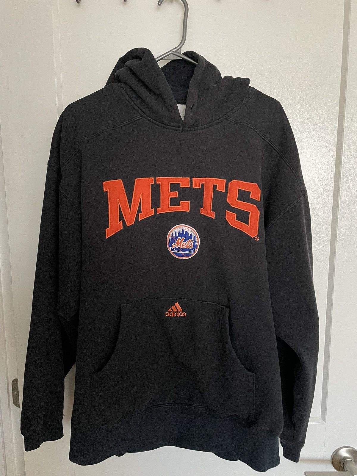Adidas 2000’s Adidas NY Mets Hoodie Size US L / EU 52-54 / 3 - 1 Thumbnail