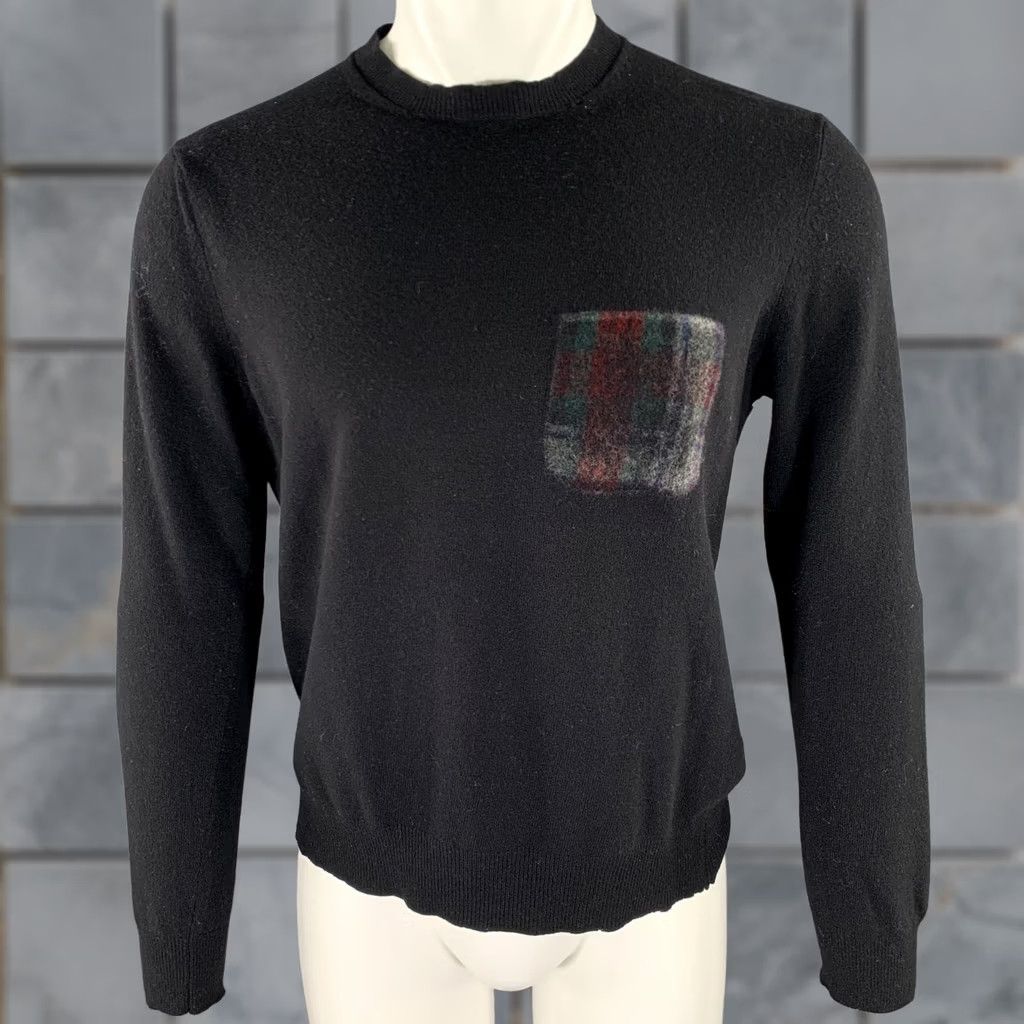 Comme des Garcons Girl COMME des GARCONS SHIRT Size S Black Multi-Color Knitted Wool Crew-Neck Pullover Men XS? Size US S / EU 44-46 / 1 - 1 Thumbnail