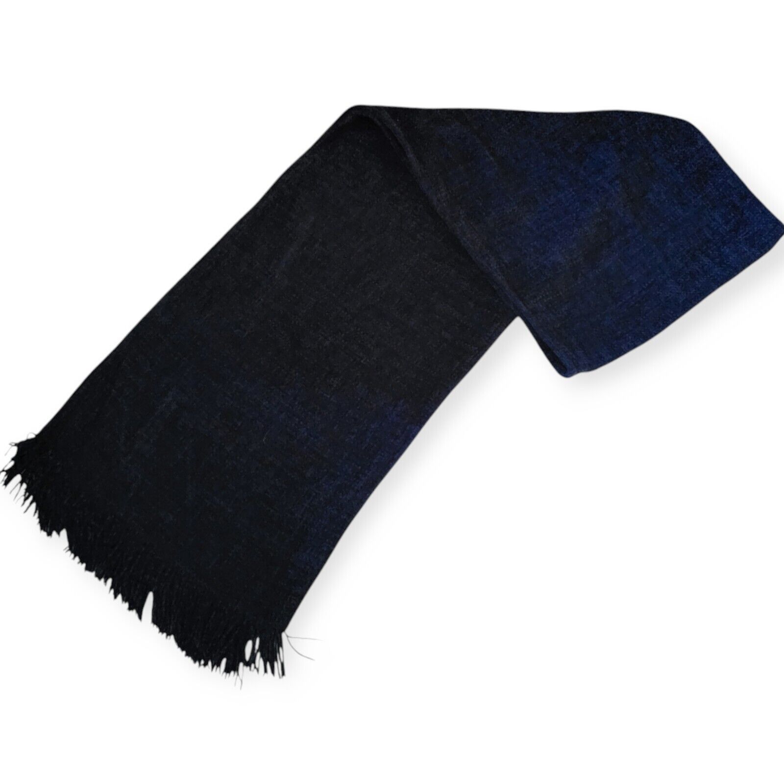 Other Weave Of The Irish Scarf Handcrafted Blue W/ Fringe Ireland Size ONE SIZE - 2 Thumbnail
