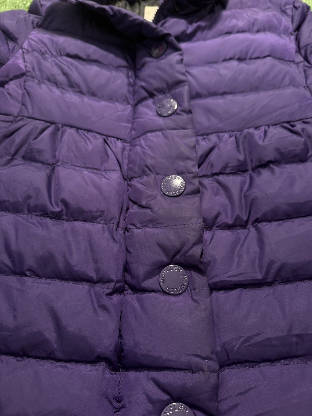 Moncler Moncler Marguerite Puffer Coat Women Purple Size M / US 6-8 / IT 42-44 - 4 Thumbnail