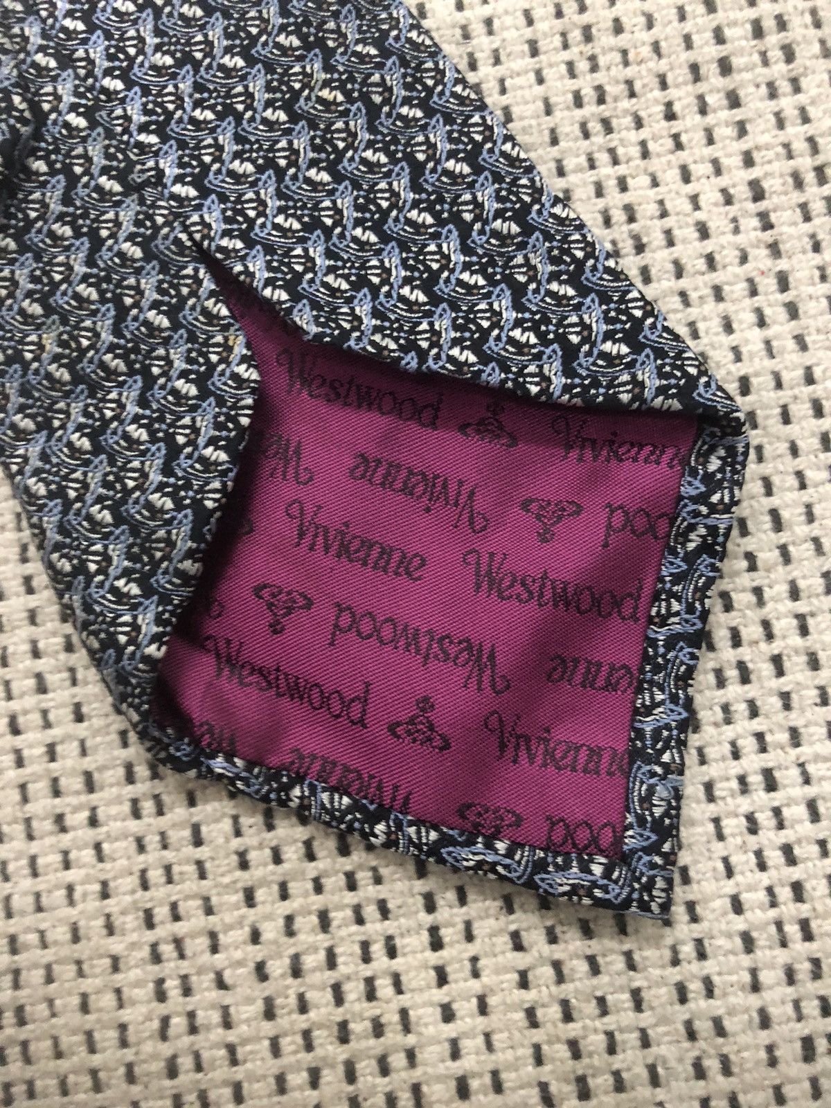 Vivienne Westwood VIVIENNE WESTWOOD SILK TIE Size ONE SIZE - 3 Thumbnail