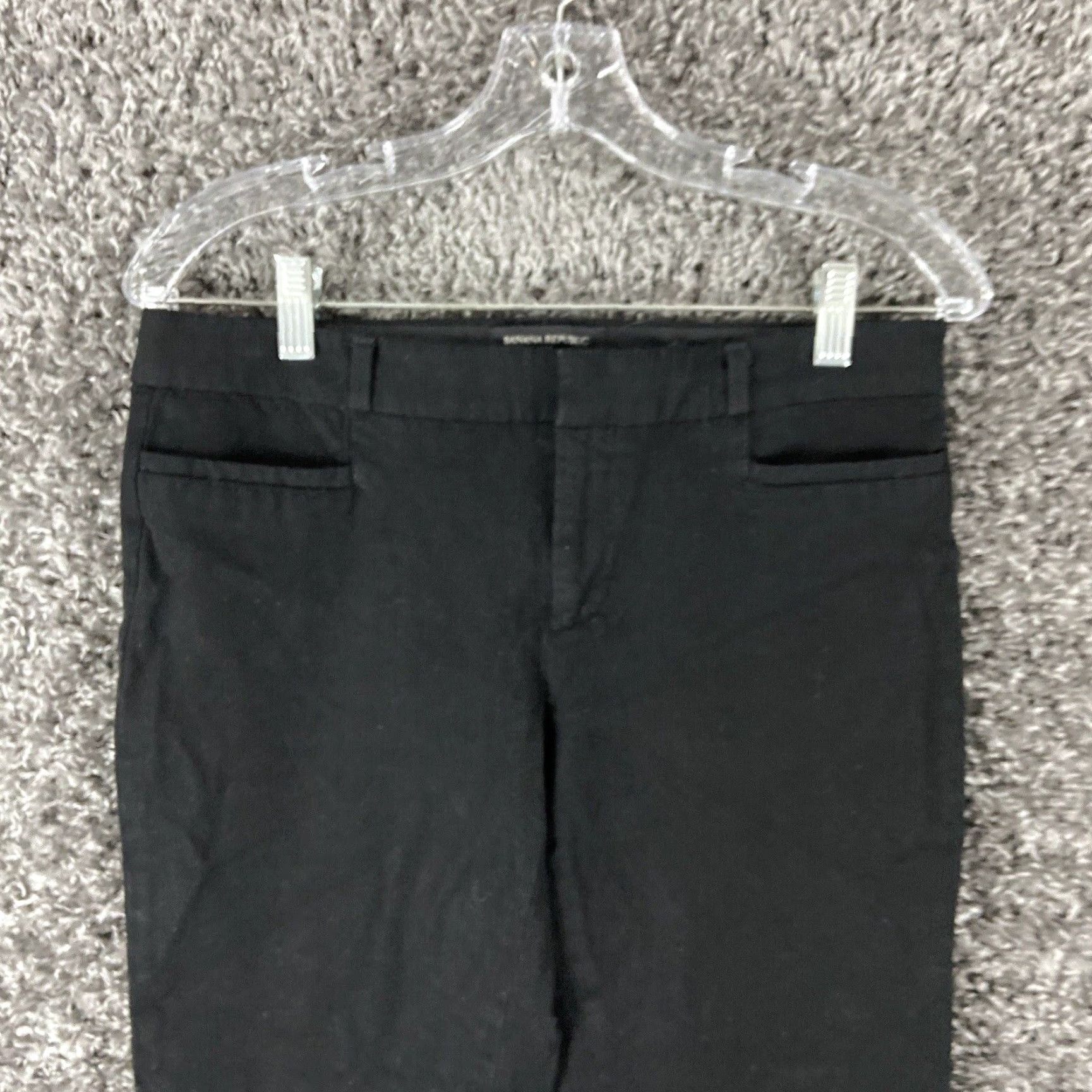 Banana Republic Banana Republic Sloan Fit Black Pants Women’s 6 - Black, Pants, Women, 6, Sloan, Ankle Size 28" / US 6 / IT 42 - 4 Thumbnail