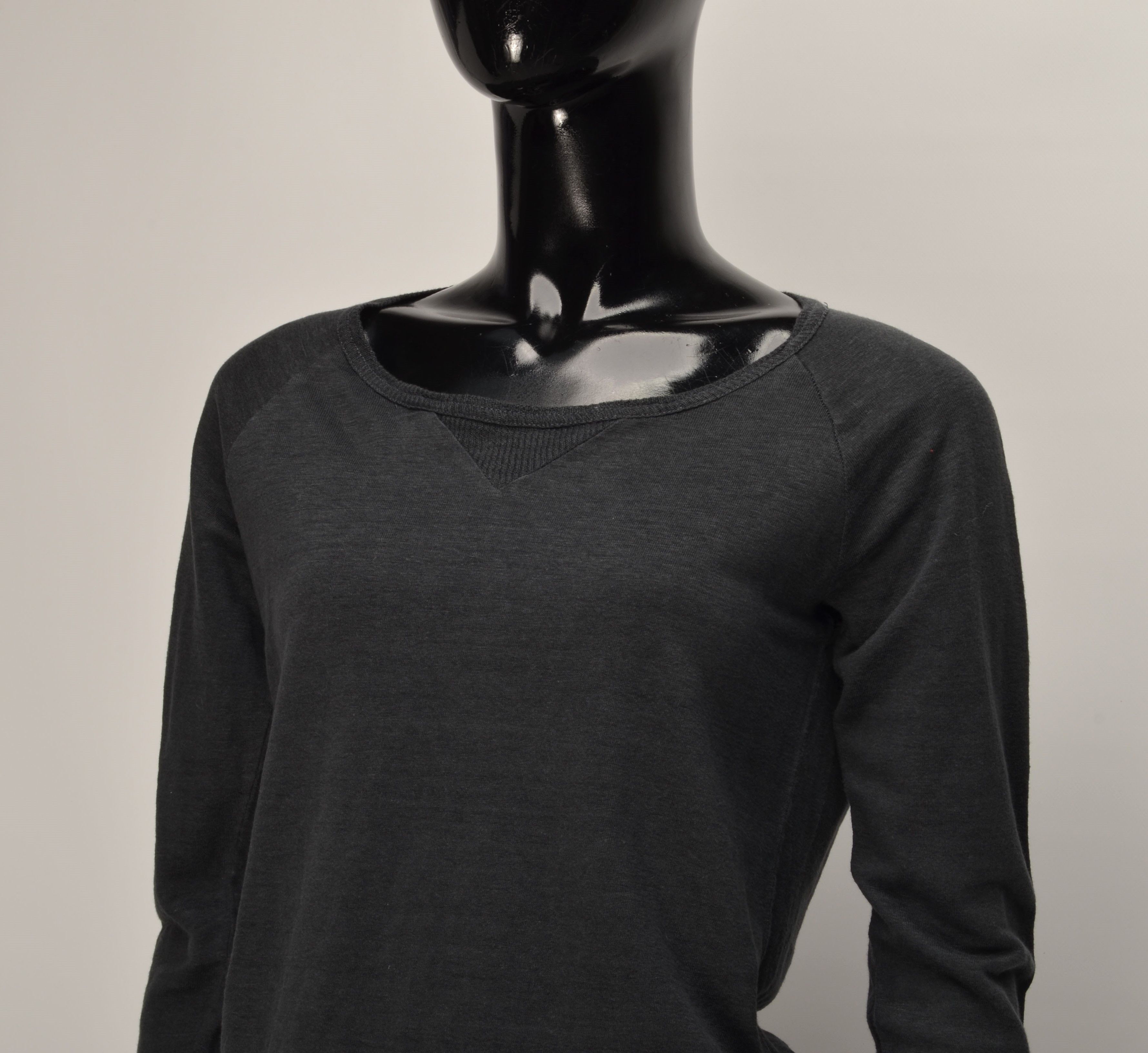 Isabel Marant Isabel Marant Etoile 100% Linen Gray Long Sleeve Top Size M / US 6-8 / IT 42-44 - 2 Thumbnail