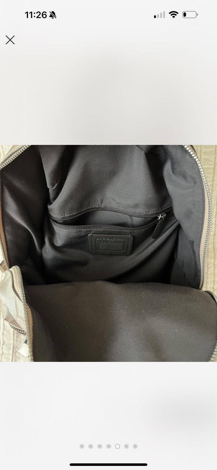 Coach Gold Coach Backpack Size ONE SIZE - 5 Thumbnail