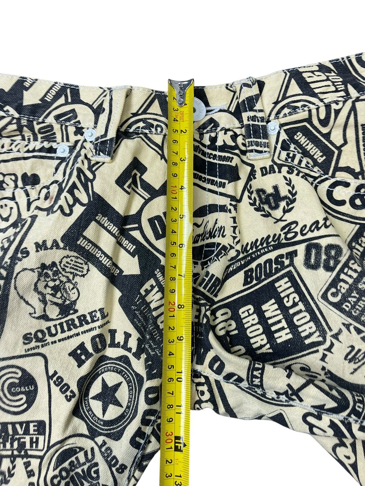 Japanese Brand Vintage CO & LU Short Full Print Size US 32 / EU 48 - 7 Thumbnail