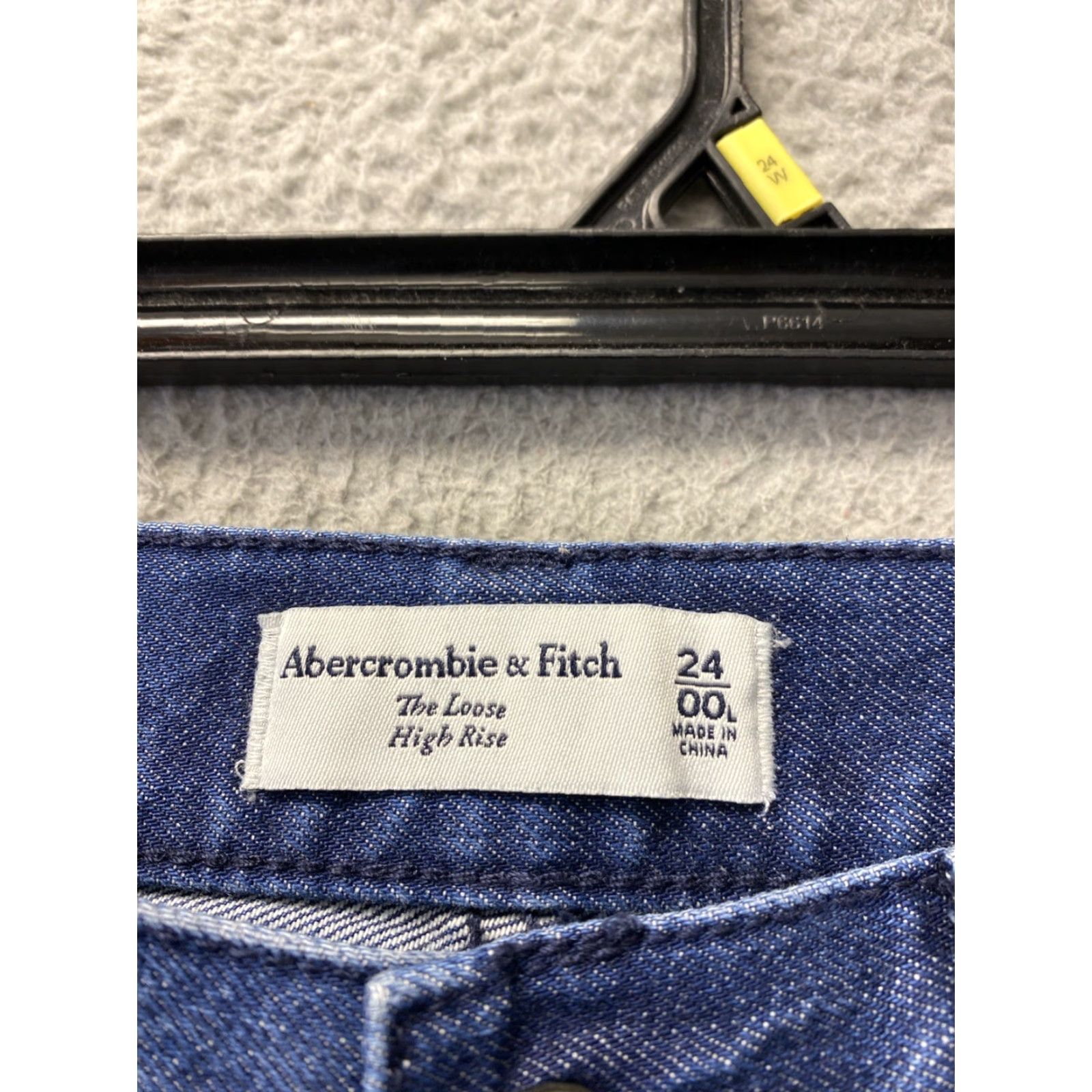 Abercrombie & Fitch Abercrombie & Fitch Women's Jeans 00 High Rise Wide Leg Cotton Blend Blue 90s Style Size 26" / US 2 / IT 38 - 4 Thumbnail