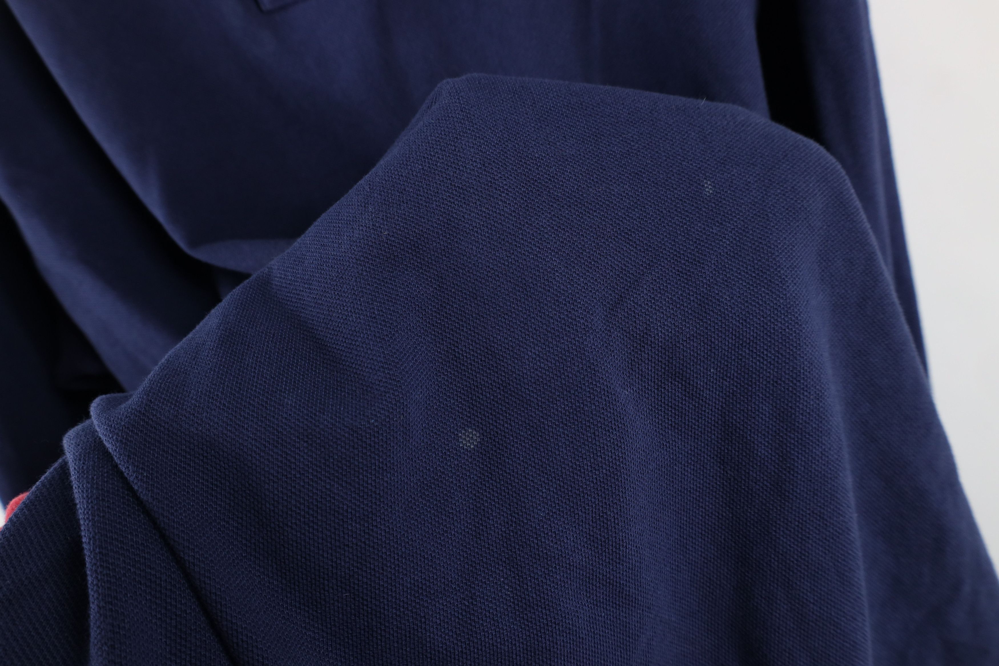 Ralph Lauren × Vintage Vintage 90s Ralph Lauren Long Sleeve Rugby Polo Shirt Blue Size US XL / EU 56 / 4 - 6 Thumbnail