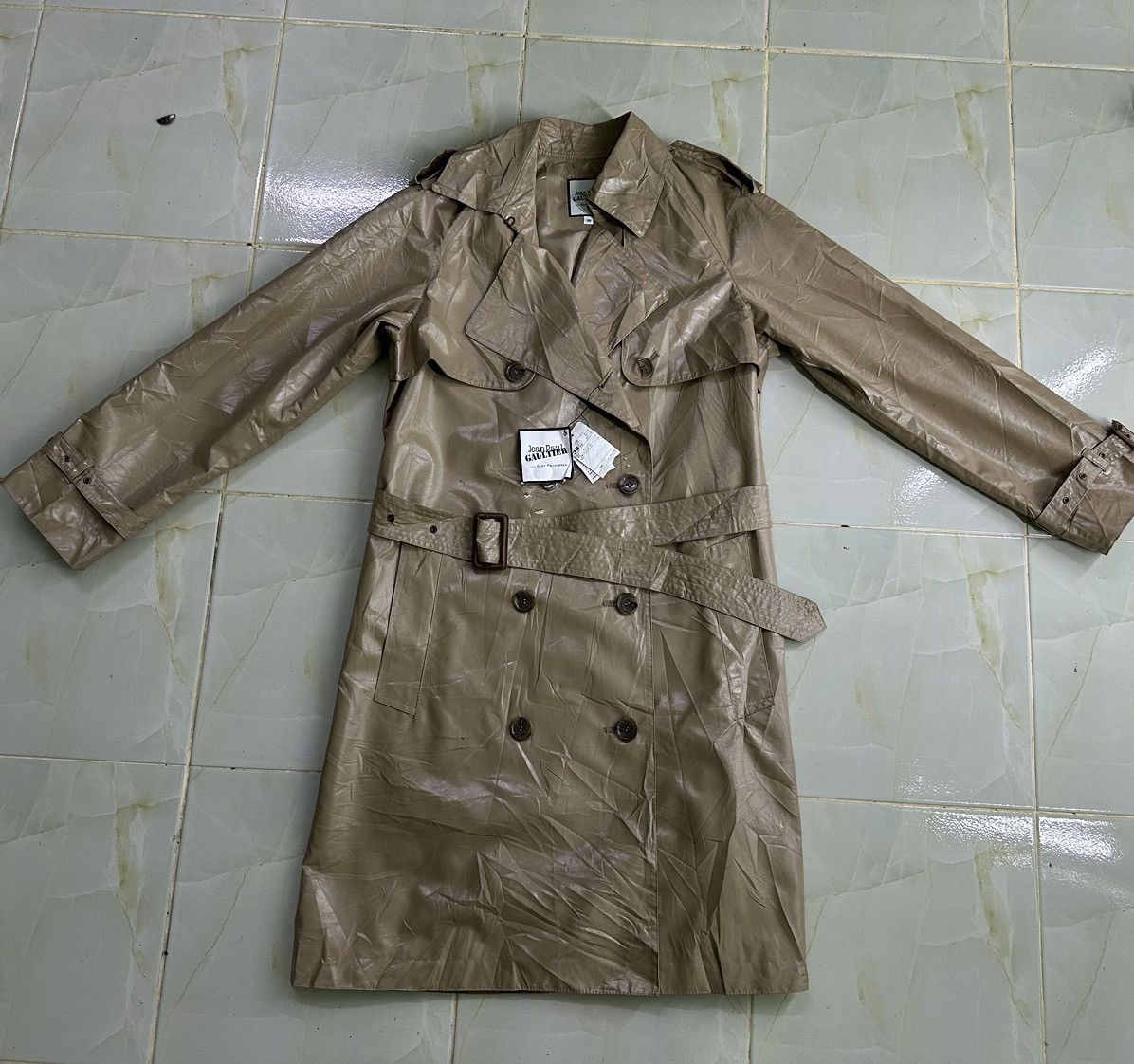 Jean Paul Gaultier Jean Paul Gaultier Trench Coat Jacket Size S / US 4 / IT 40 - 8 Thumbnail
