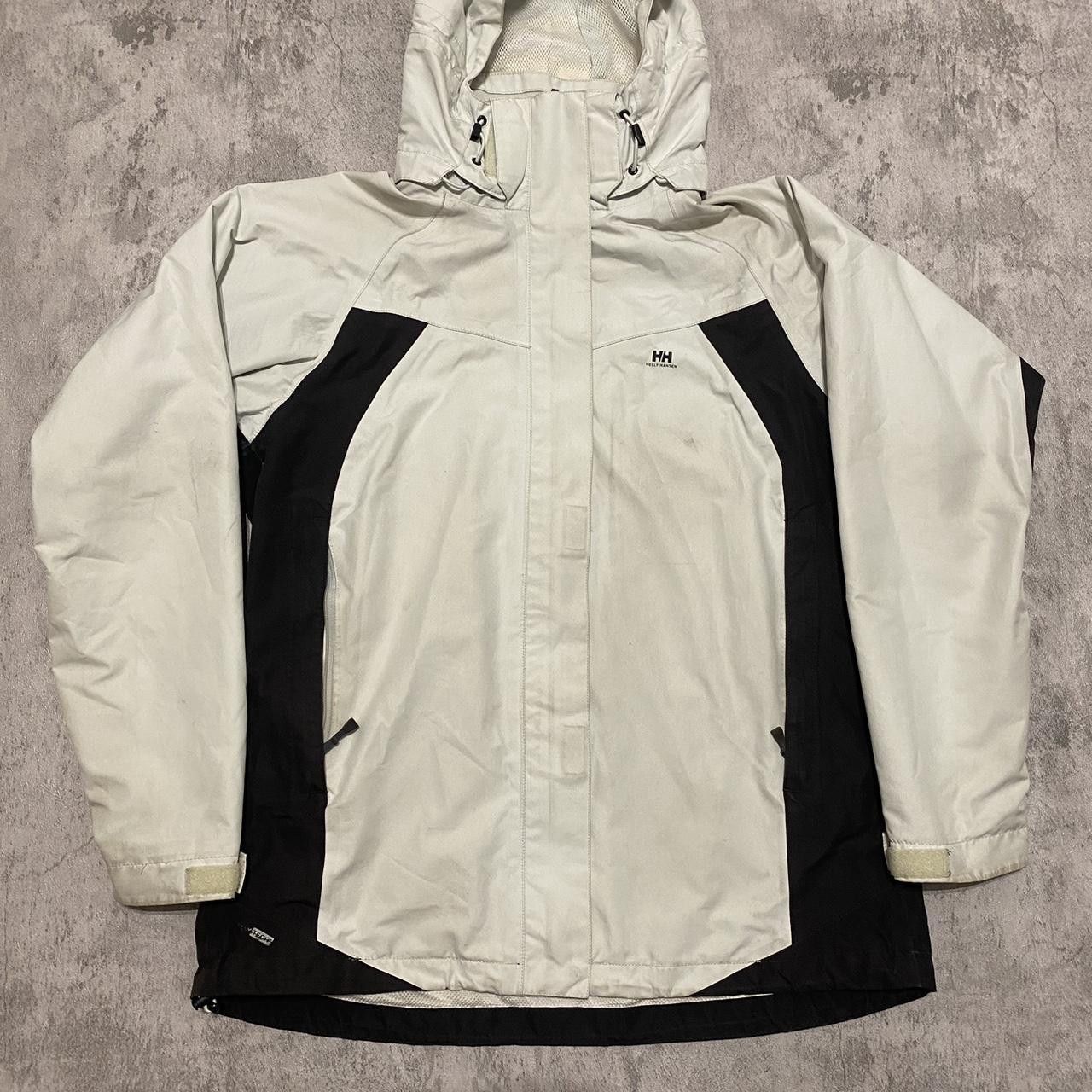 Helly Hansen White and black Helly Hansen Rain Jacket ard Size US M / EU 48-50 / 2 - 1 Thumbnail