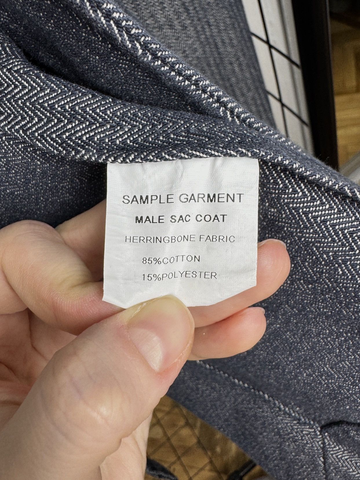 Levi's Made & Crafted Levi’s Made & Crafted Sample Garment Herringbone Blazer sz 2 Size US M / EU 48-50 / 2 - 11 Thumbnail