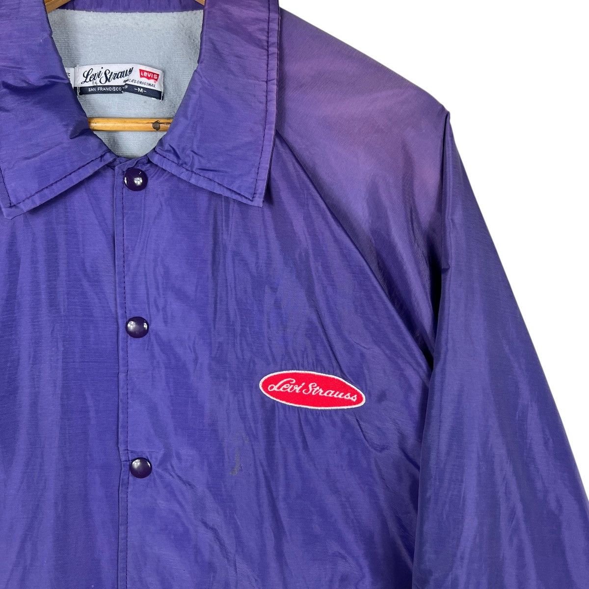 Levi's Vintage Clothing 🔥 80s 90s Levis Coach Jacket Made In Usa Size US M / EU 48-50 / 2 - 6 Thumbnail