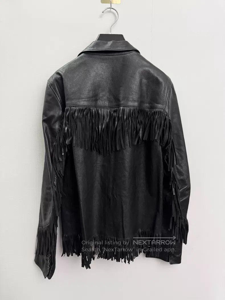 Saint Laurent Paris Saint Laurent Paris Bohemian Fringe Lamb Leather Jacket i Size US S / EU 44-46 / 1 - 2 Thumbnail